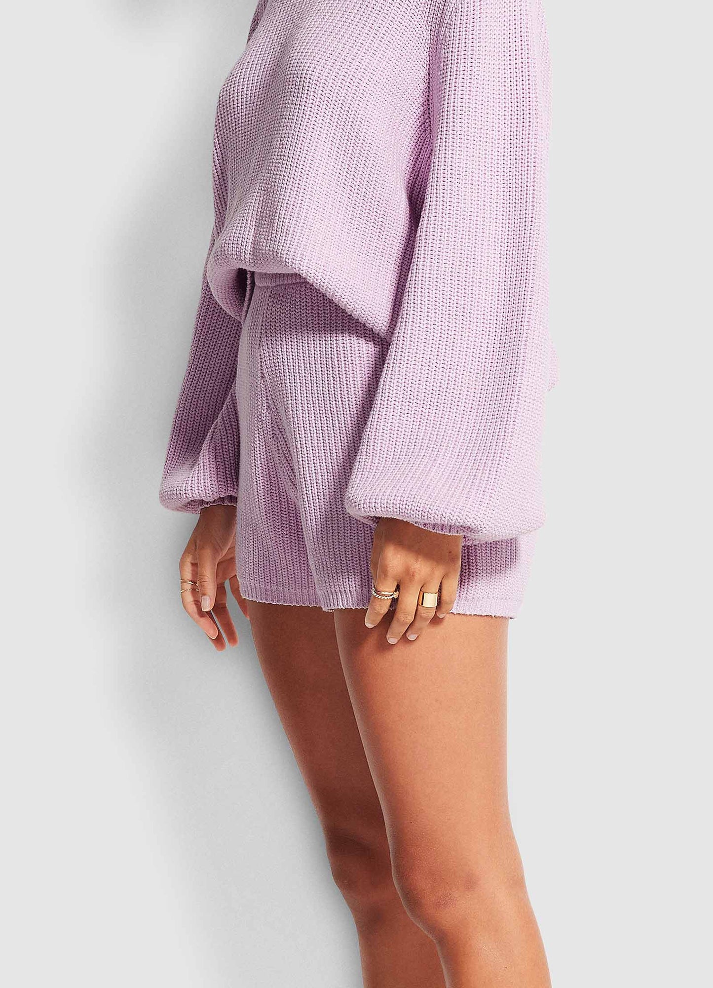  North Coast Knit Short - Lilac