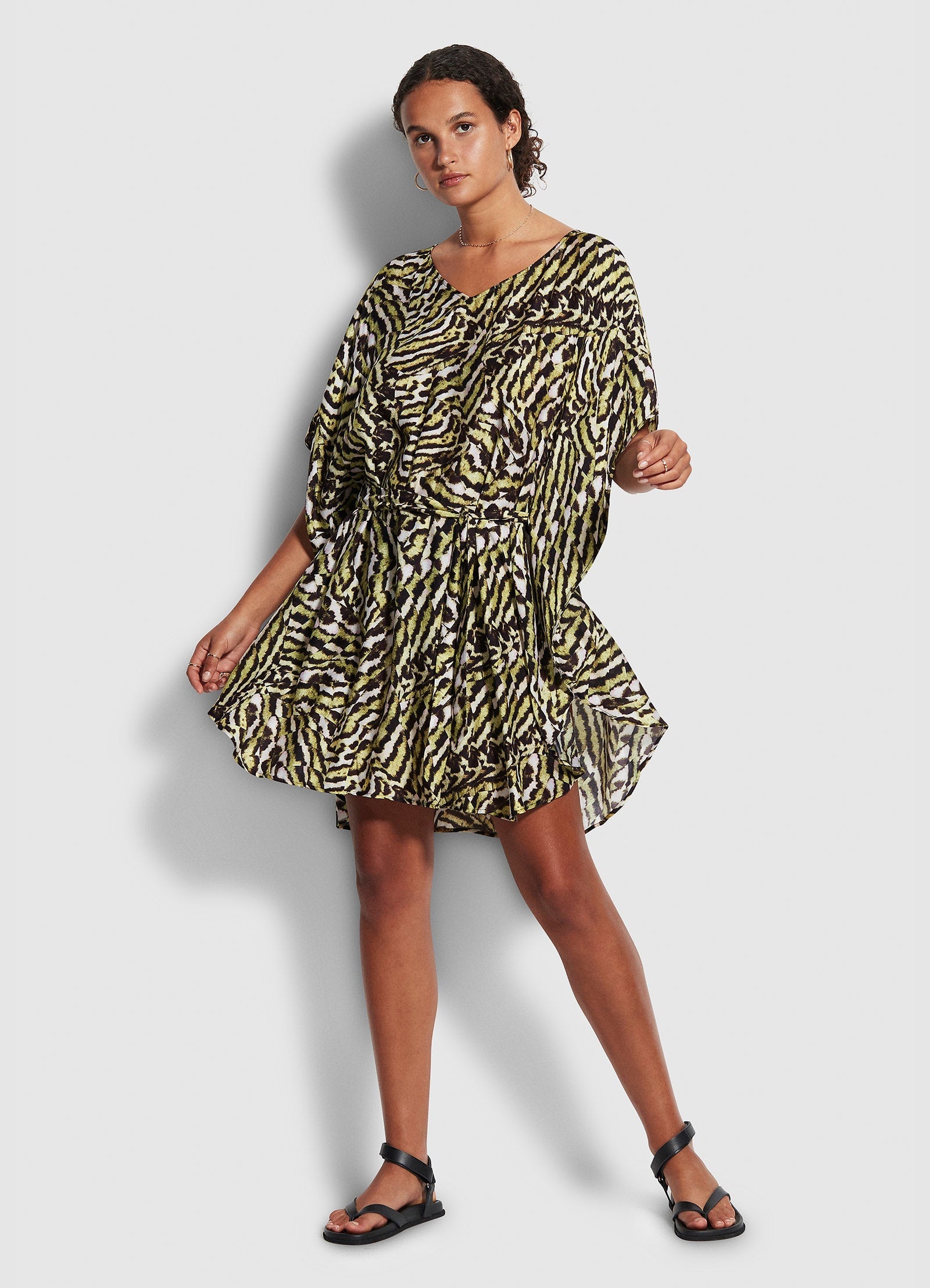  Mandalay Kaftan - Olive Oil