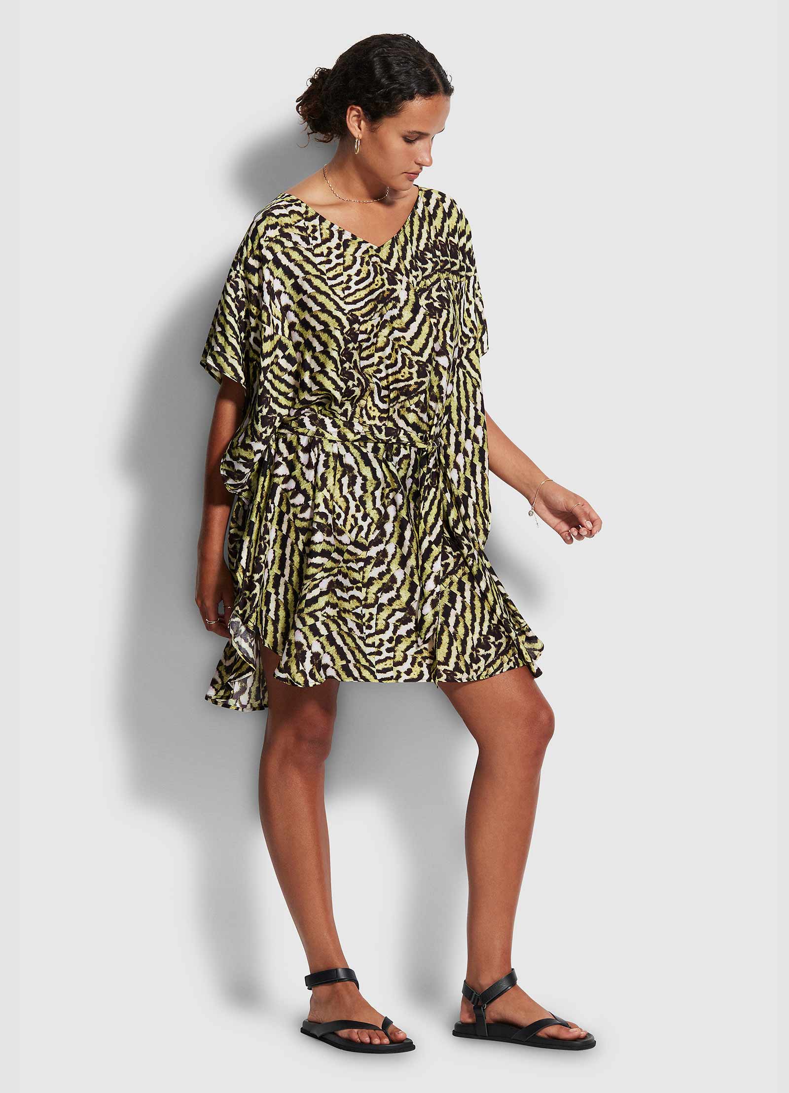 Mandalay Kaftan - Olive Oil