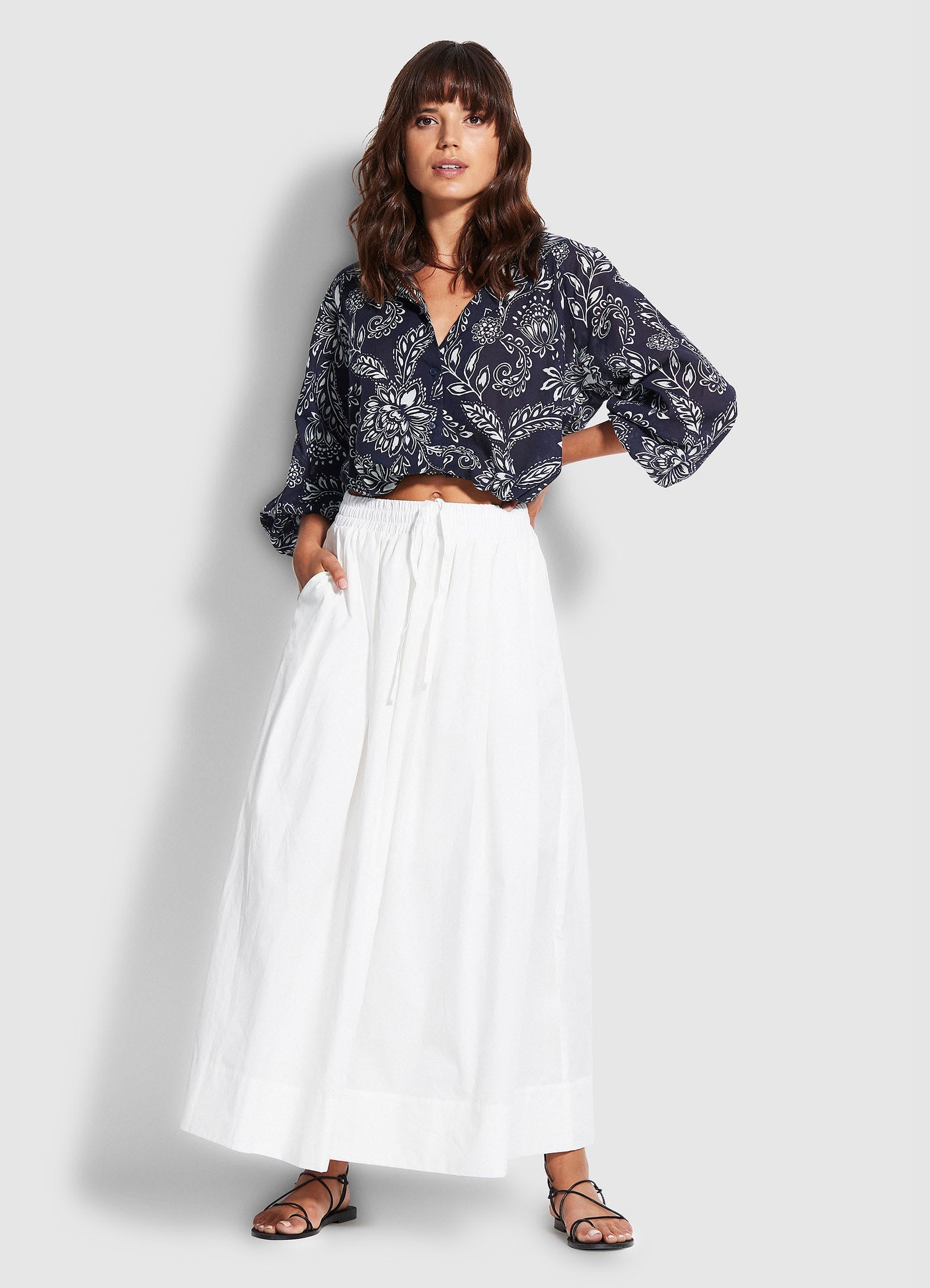  Sunday Skirt- White
