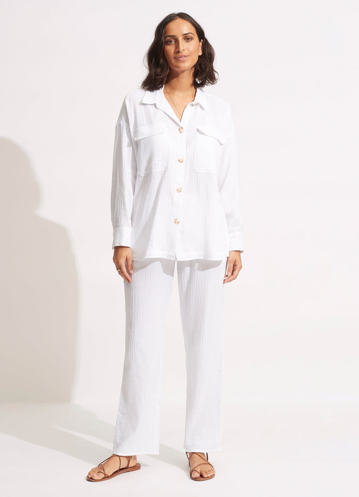  Harvest Beach Pant - White