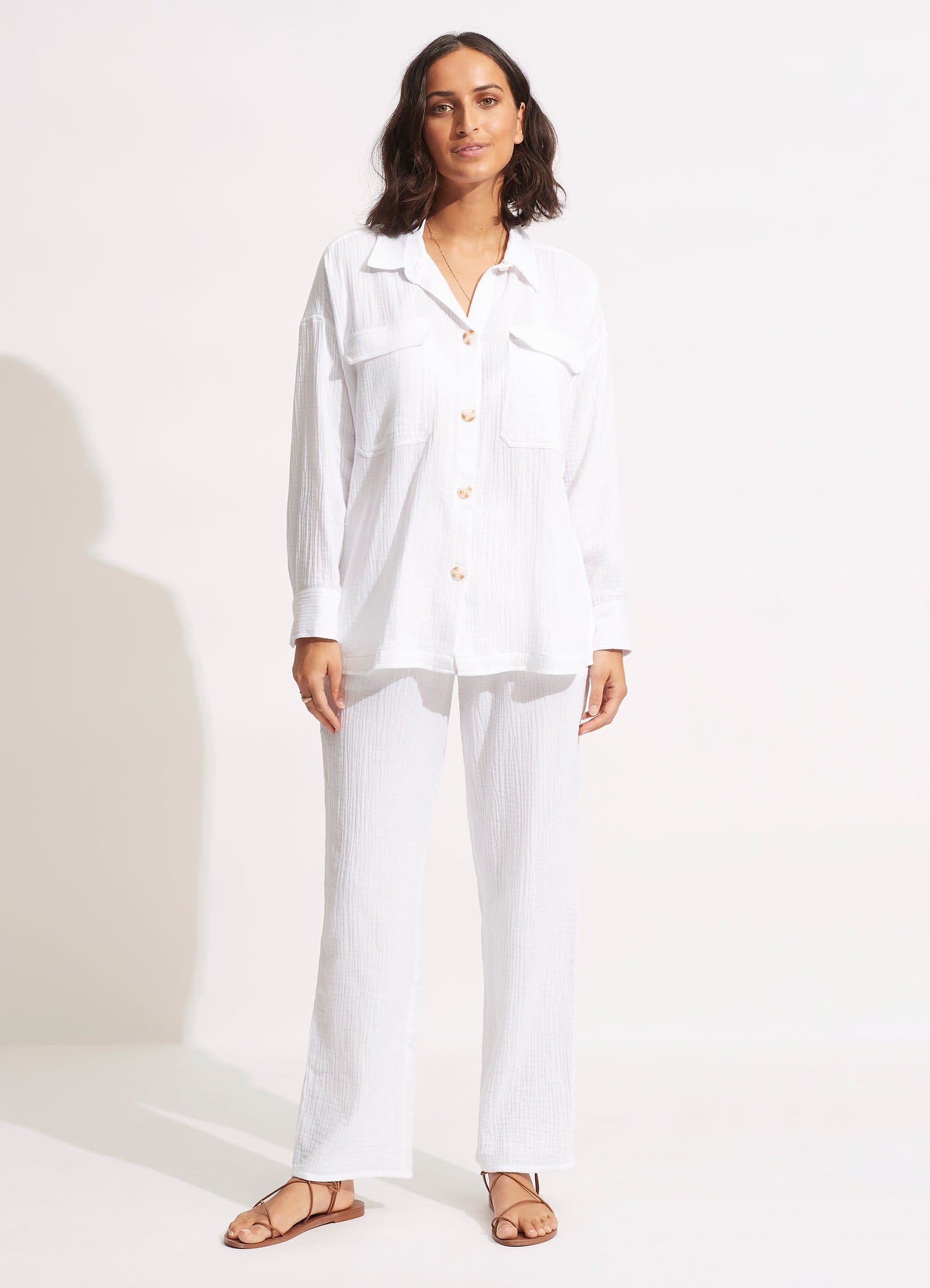  Harvest Beach Pant - White