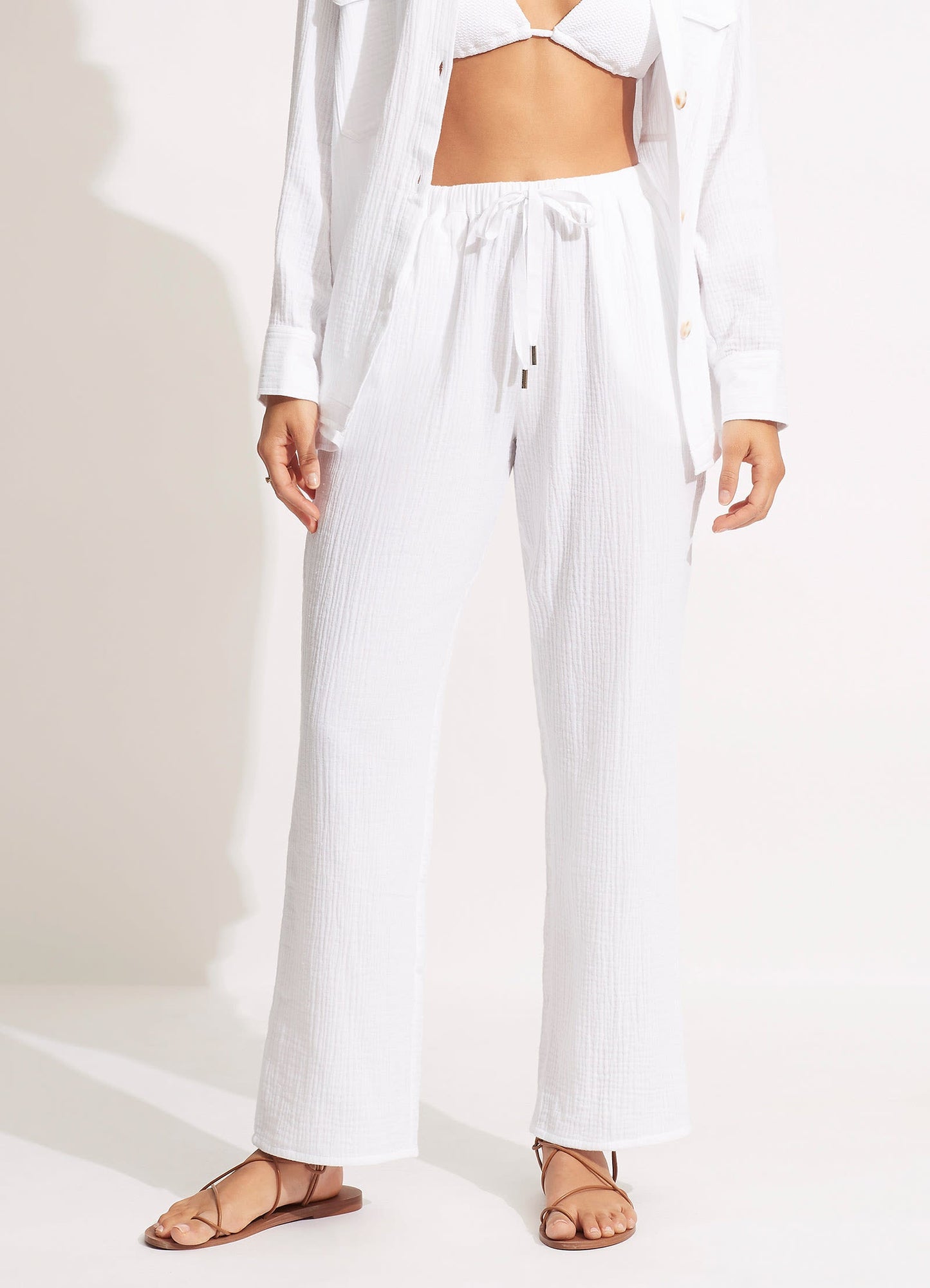  Harvest Beach Pant - White