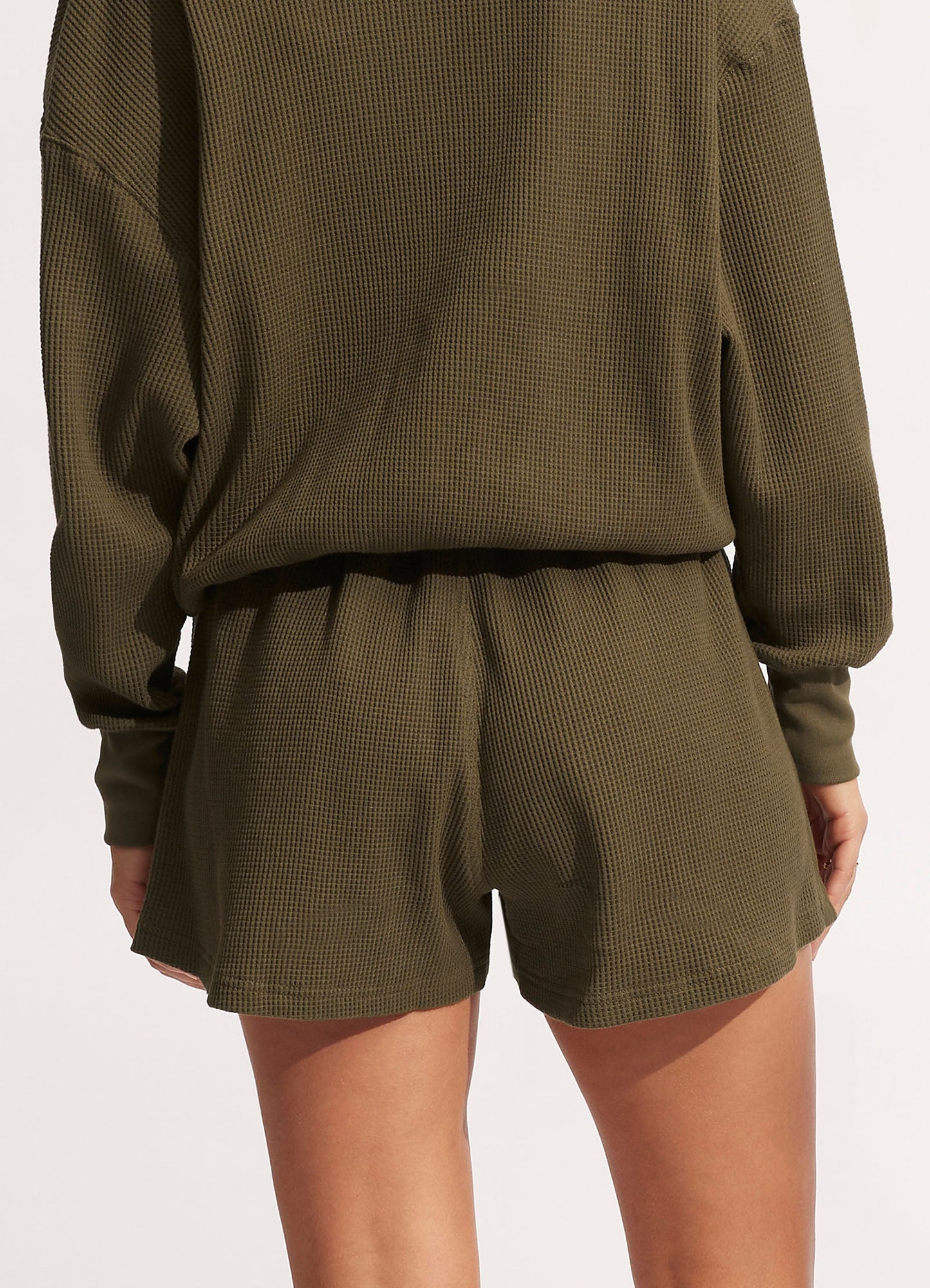  Waffle Beach Short- Moss