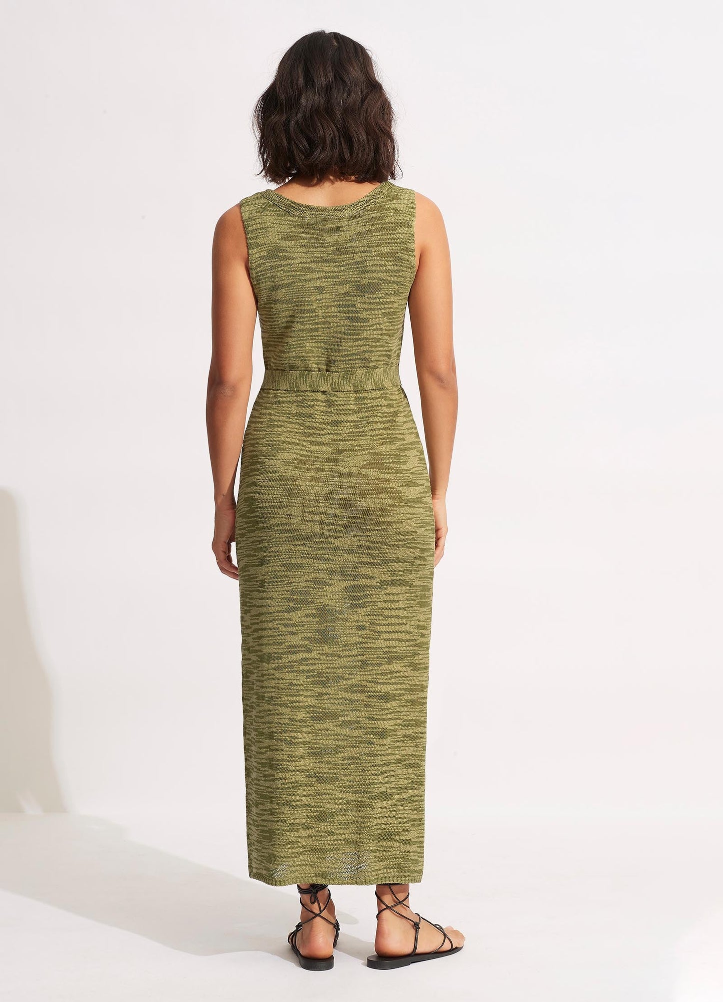  Daybreak Knit Dress- Olive