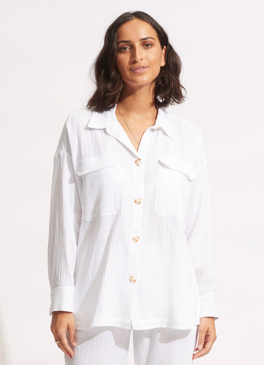  HarvestShirt Jacket - White
