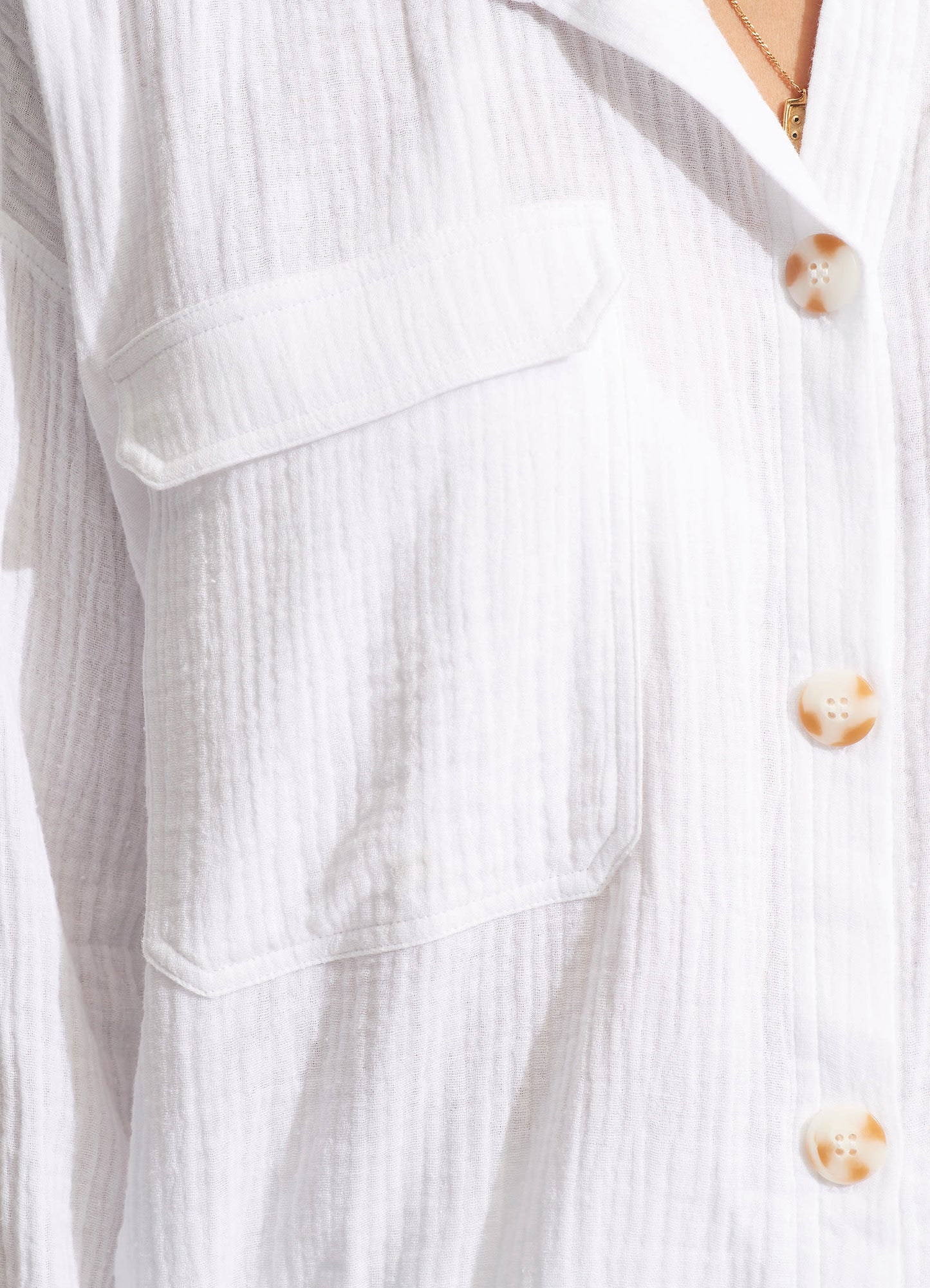  HarvestShirt Jacket - White