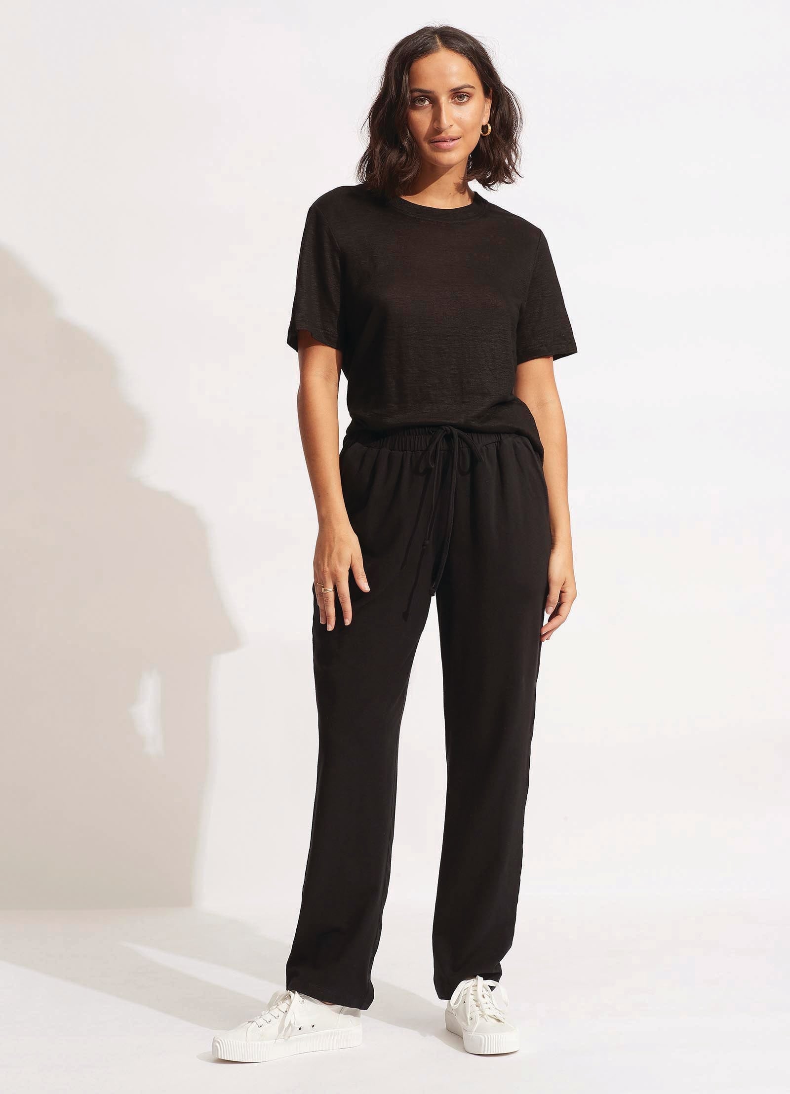  Jersey Lounge Pant - Black