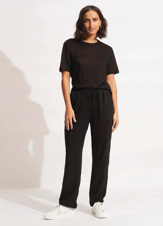  Jersey Lounge Pant - Black