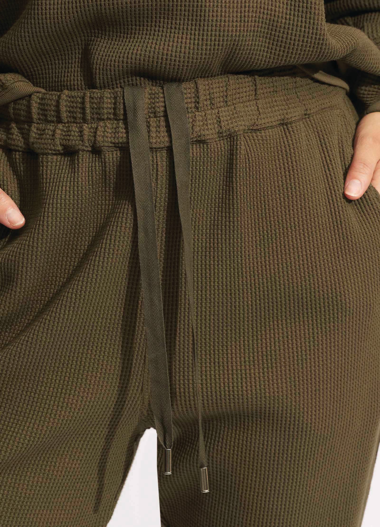  Waffle Pant - Moss