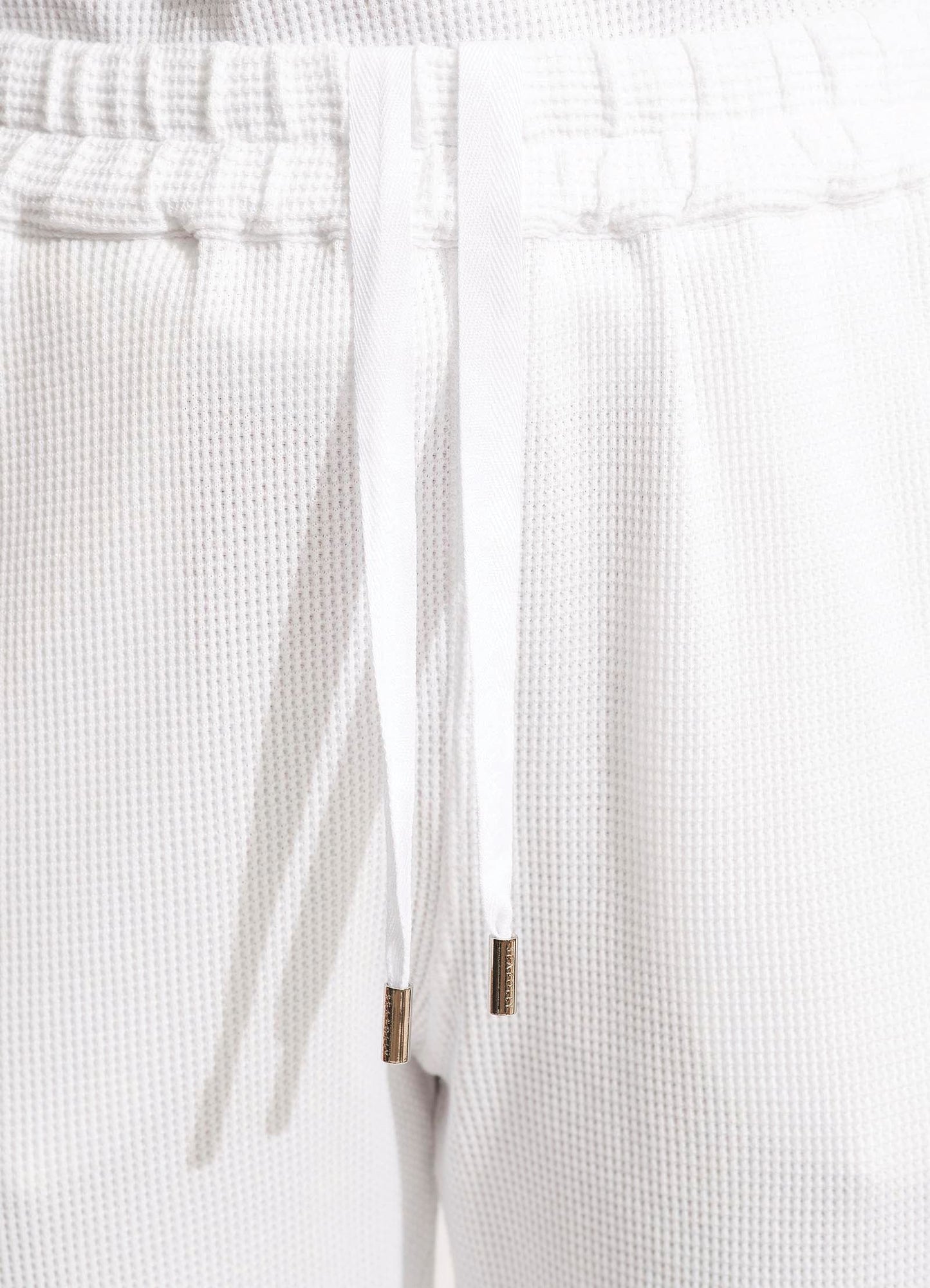  Waffle Pant - White