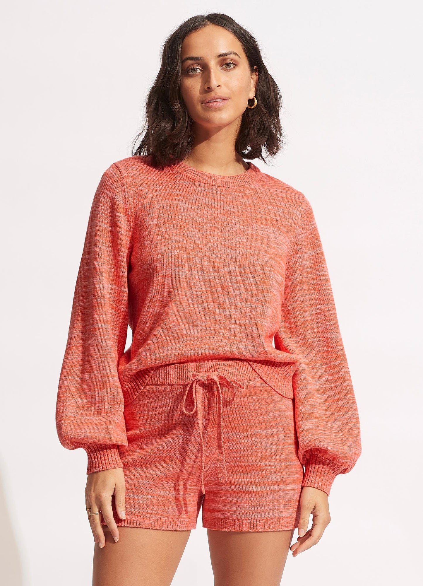  Maple Knit Jumper - Chintz Pink