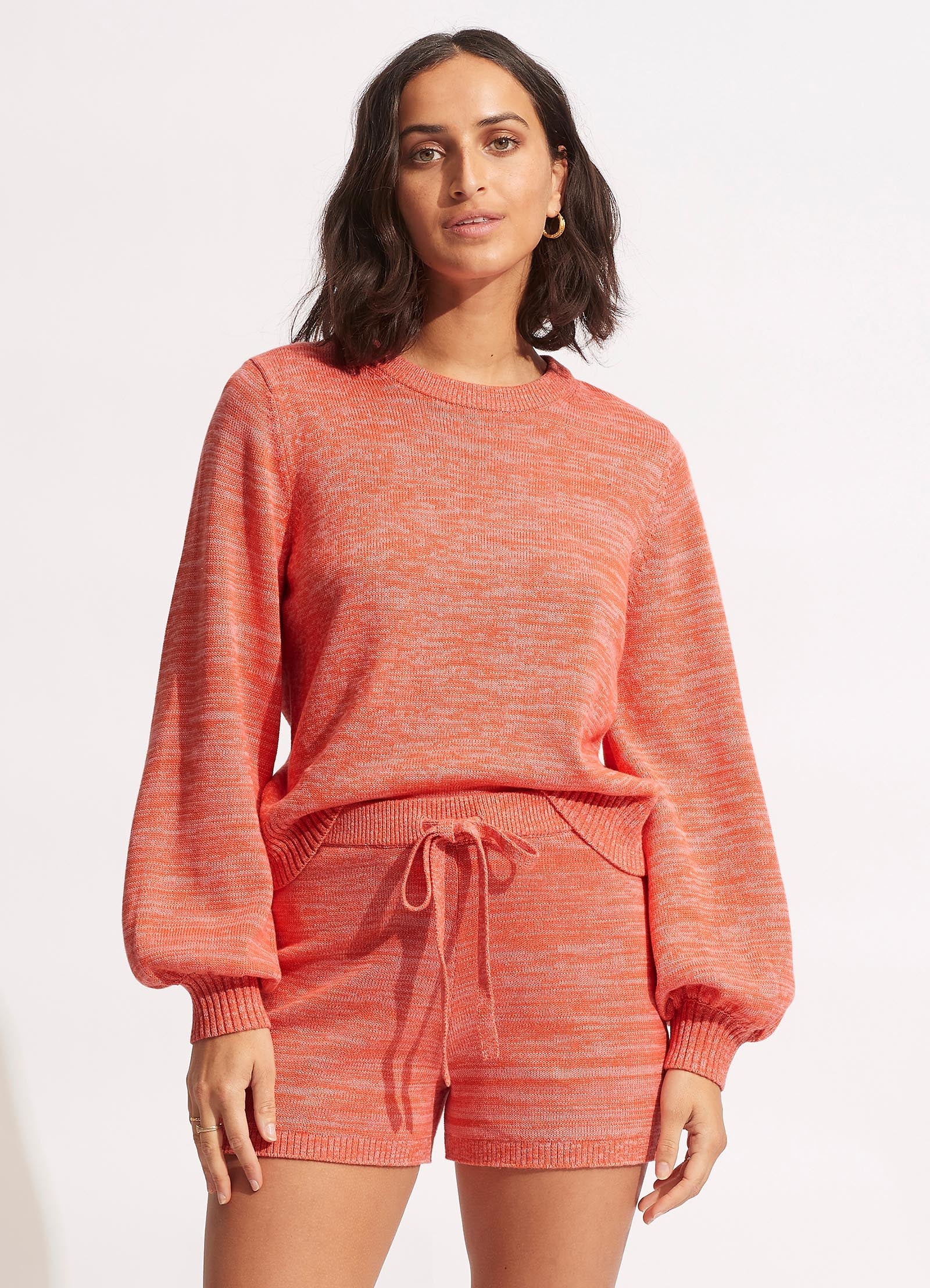  Maple Knit Jumper - Chintz Pink