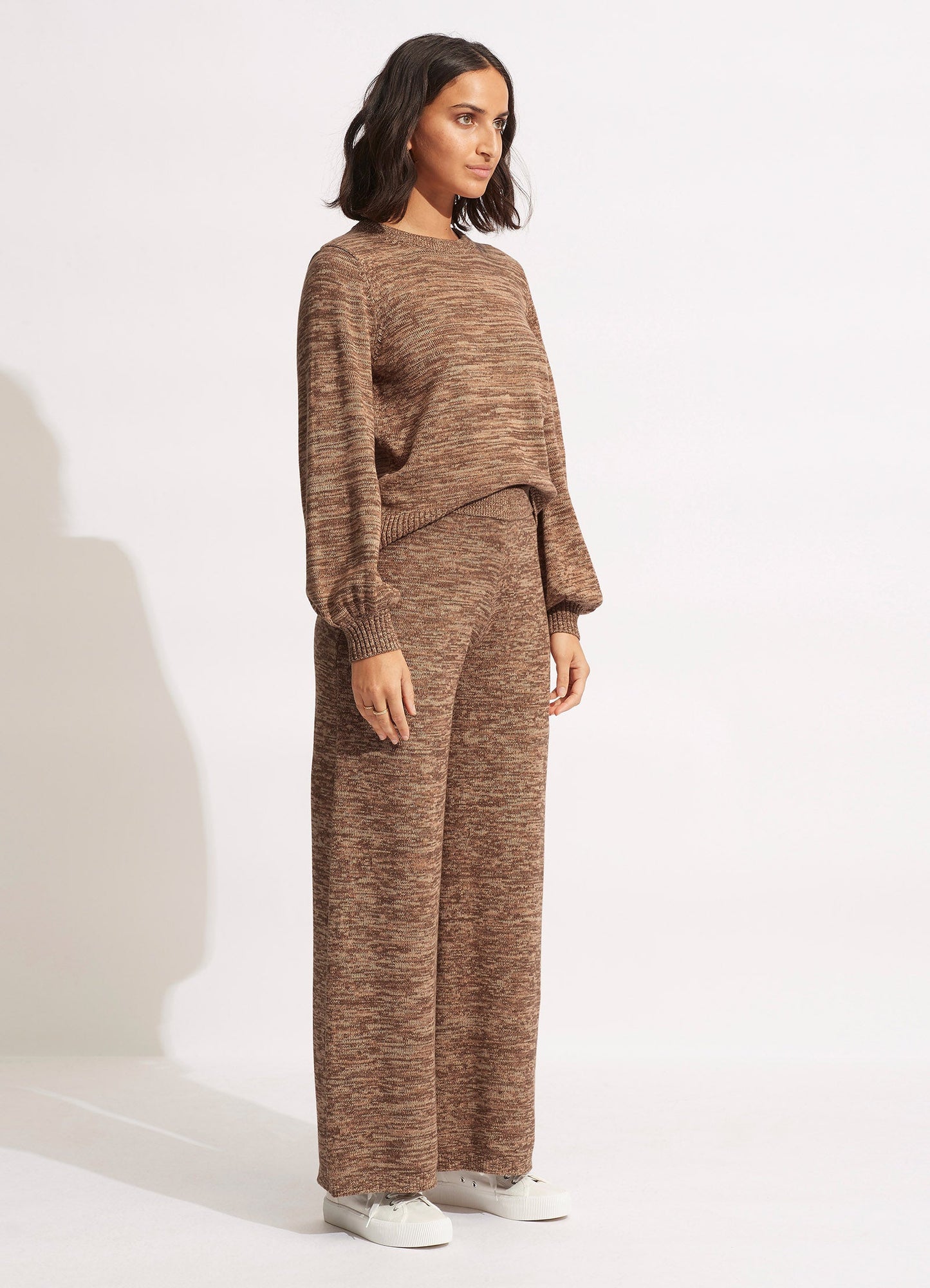  Maple Knit Pant- Sepia