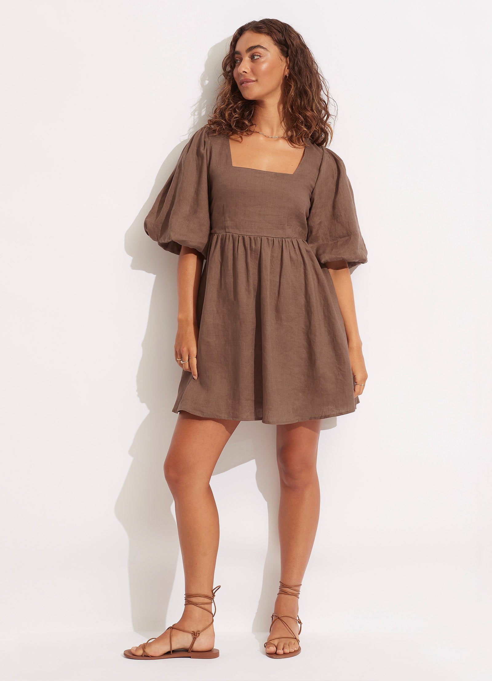  Shoreline Cover Up - Chocolate