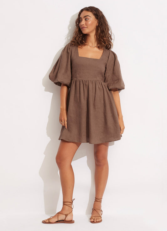  Shoreline Cover Up - Chocolate