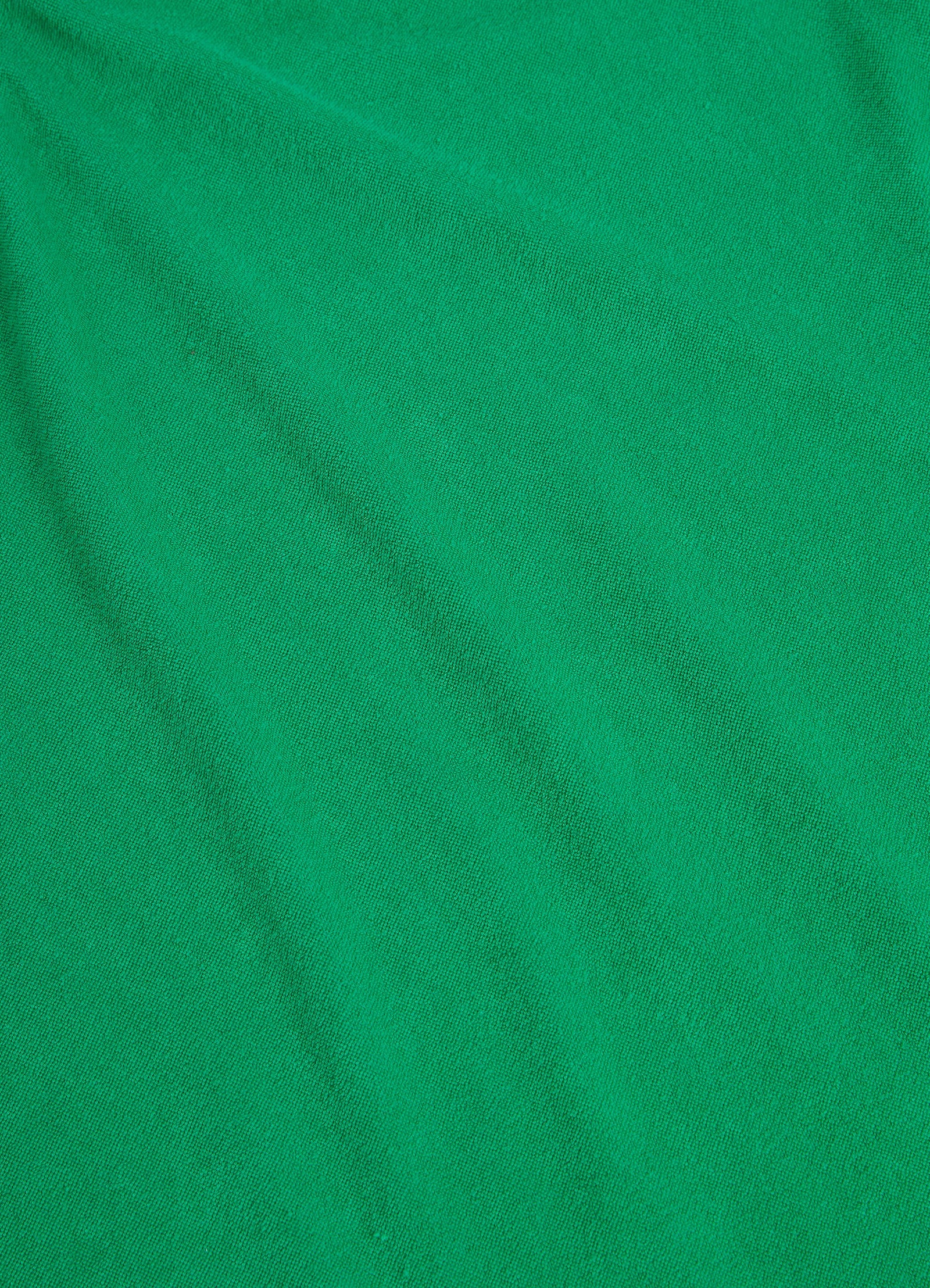  Terry Polo Top - Green