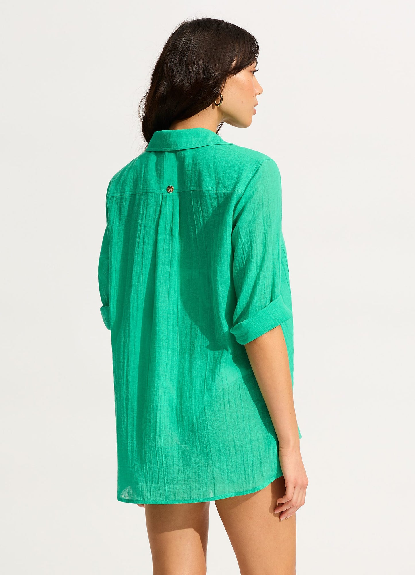  Breeze Beach Shirt - Jade