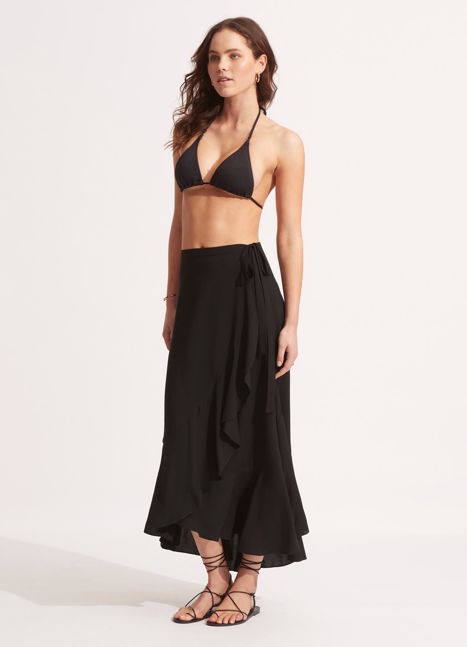  The Wrap Skirt - Black