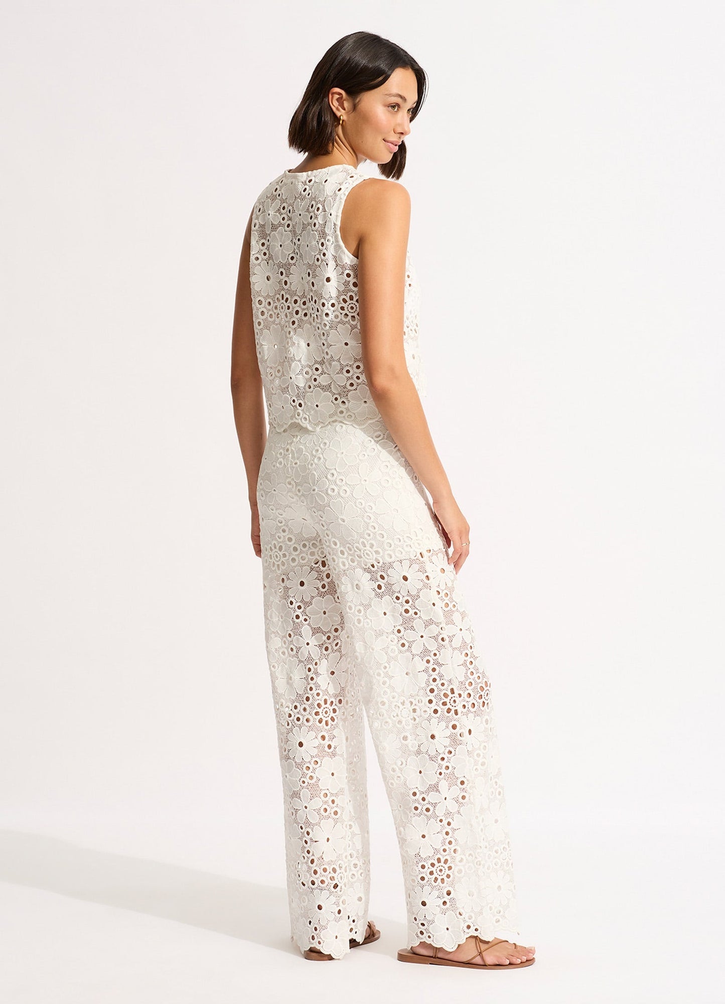  Crochet Top - White