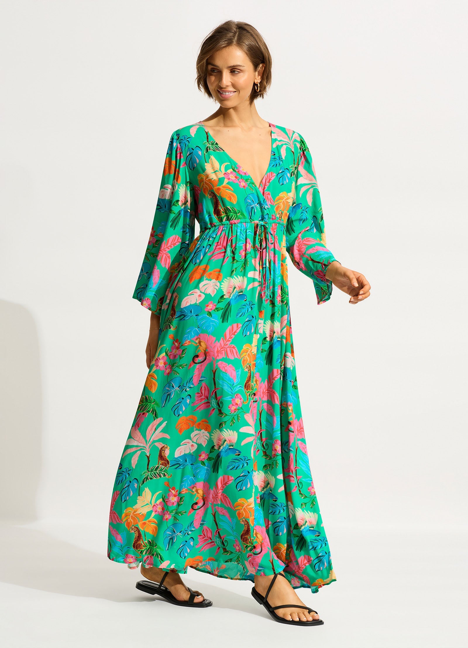  Tropica Maxi Dress - Jade