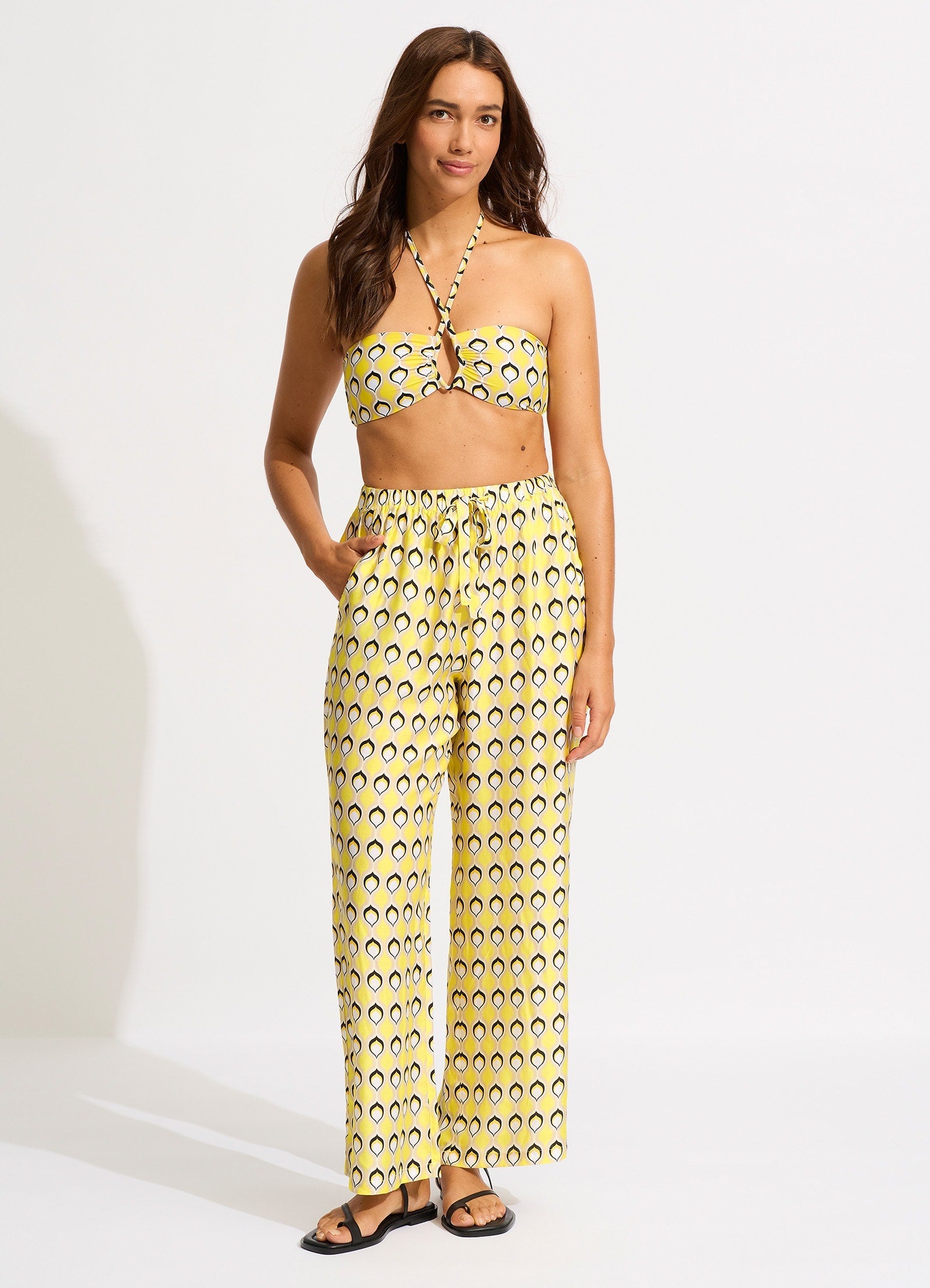  Birds Of Paradise Pant - Citron
