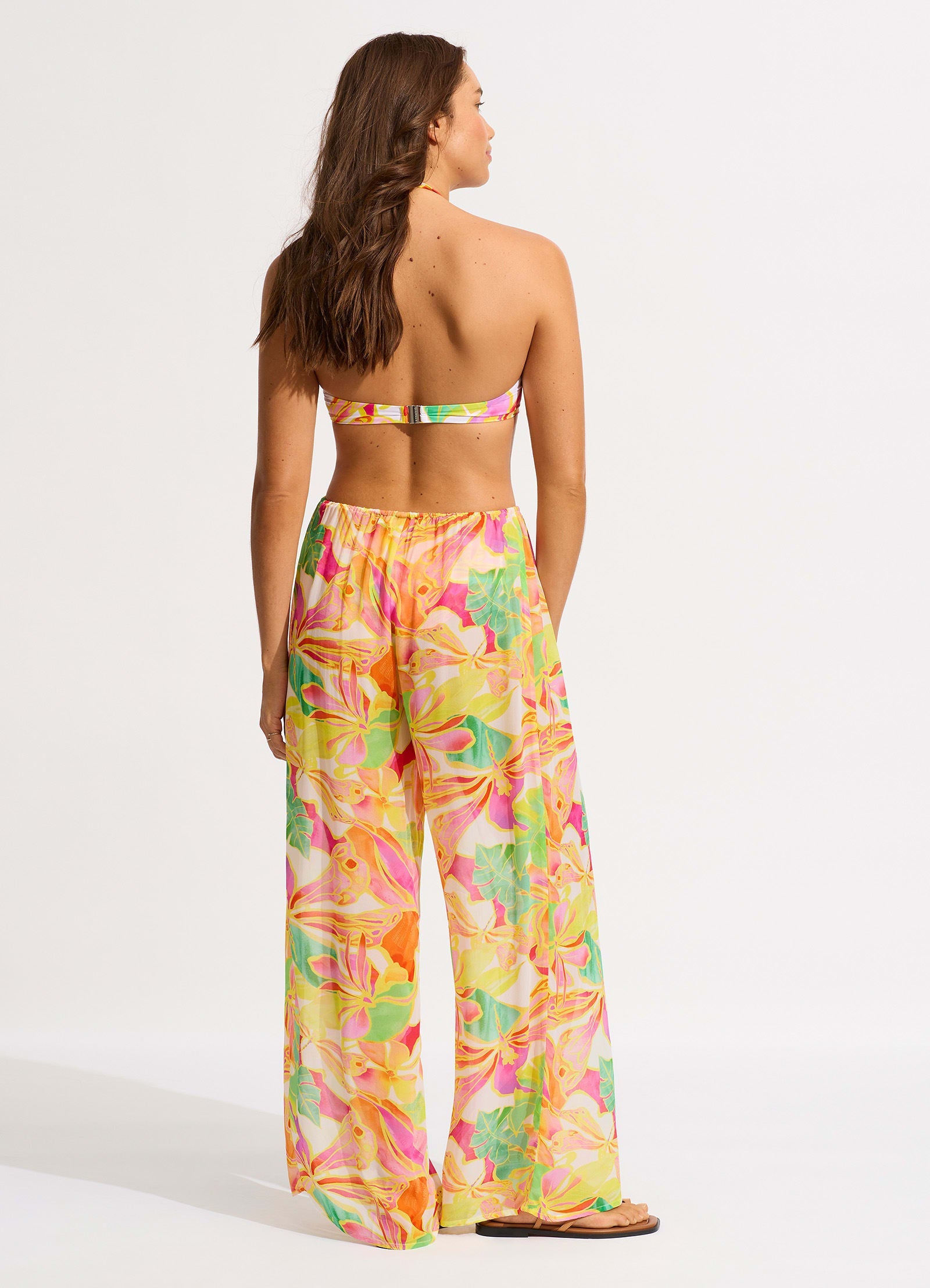  Wonderland Resort Pant - Fuchsia Rose