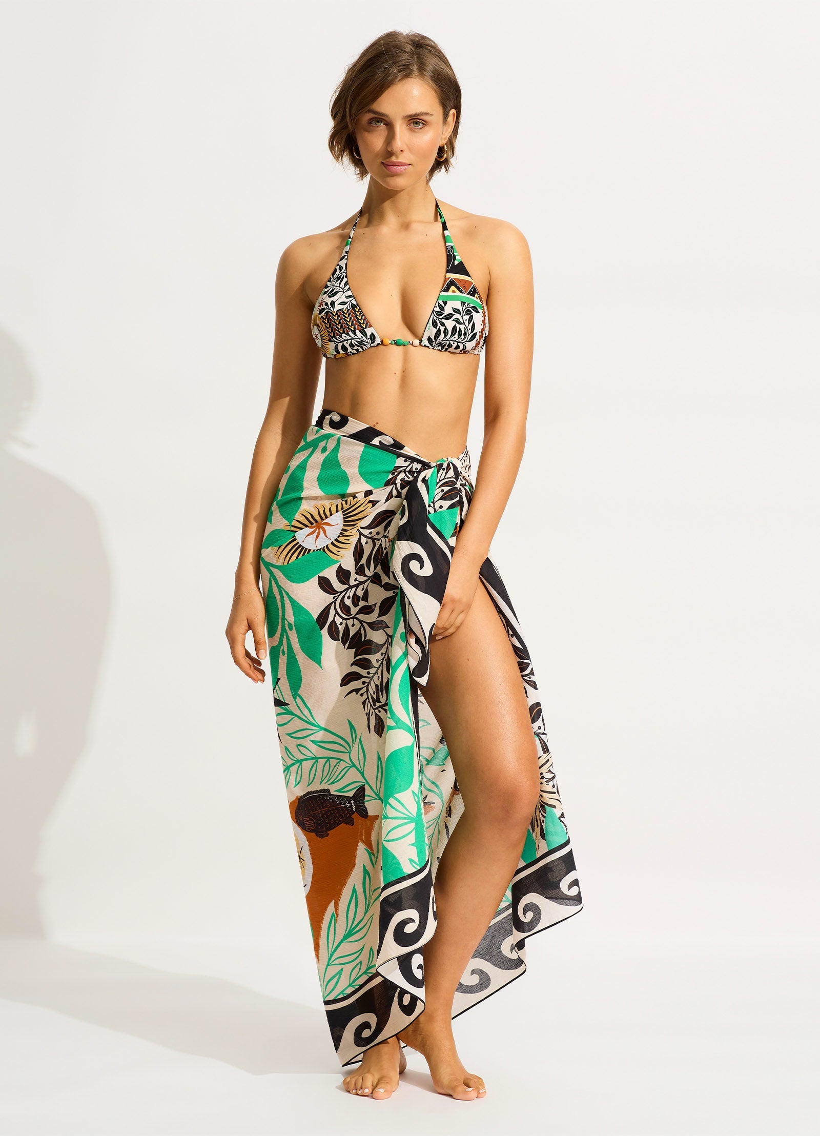  Atlantis Sarong - Ecru