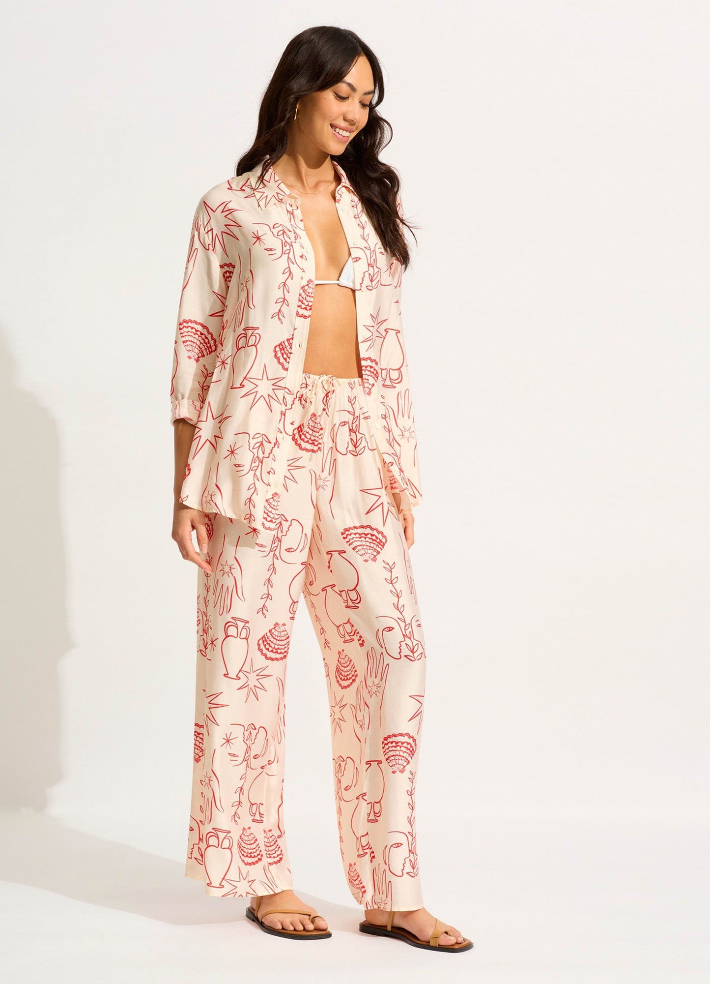  Atlantis Relaxed Pant - Ecru