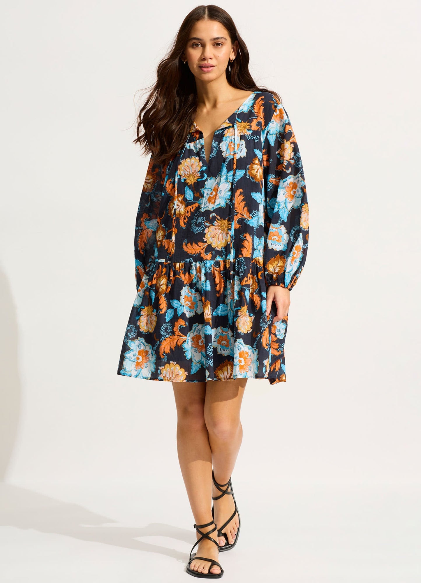  Spring Festival Cover Up - True Navy