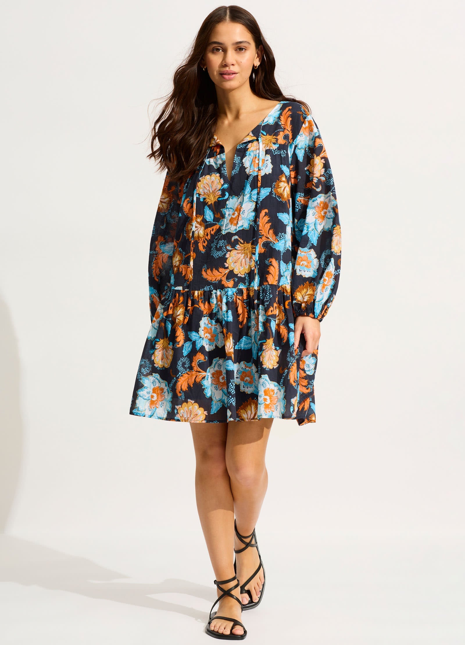  Spring Festival Cover Up - True Navy