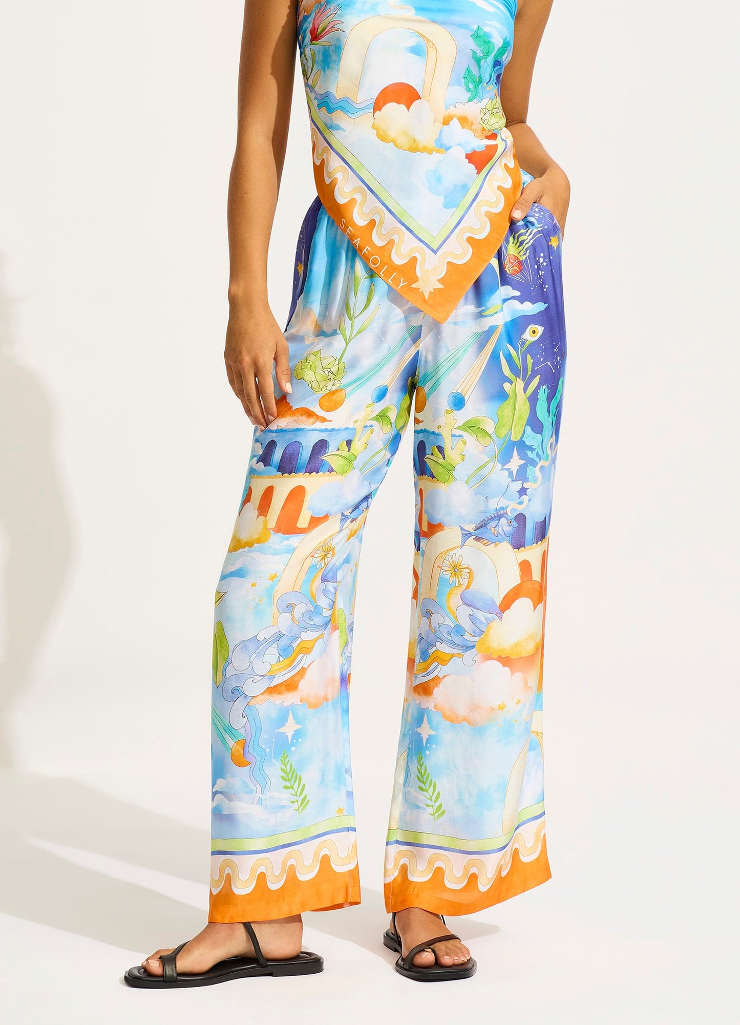  Aquarius Pant - Turquoise