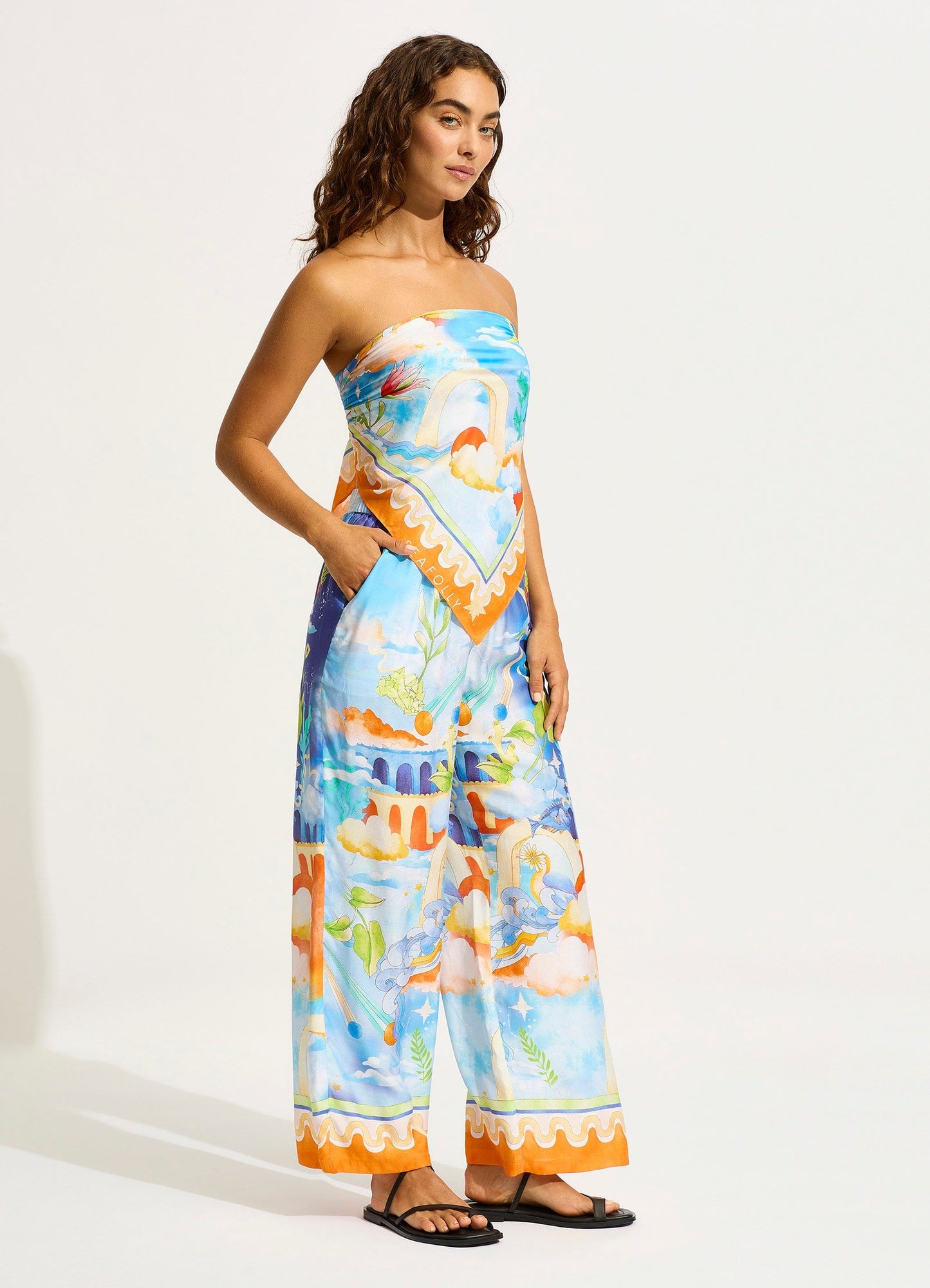  Aquarius Pant - Turquoise