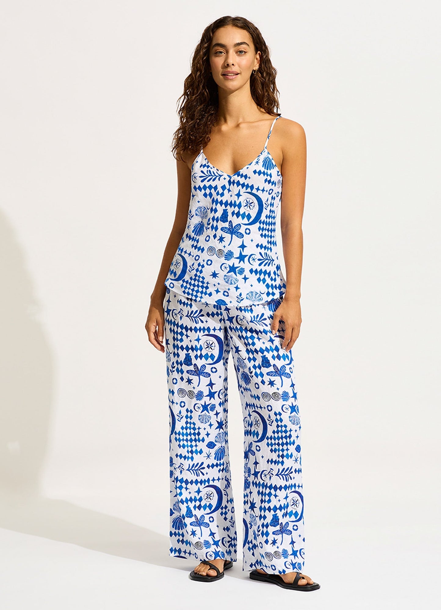  CorfuCami Top - Azure