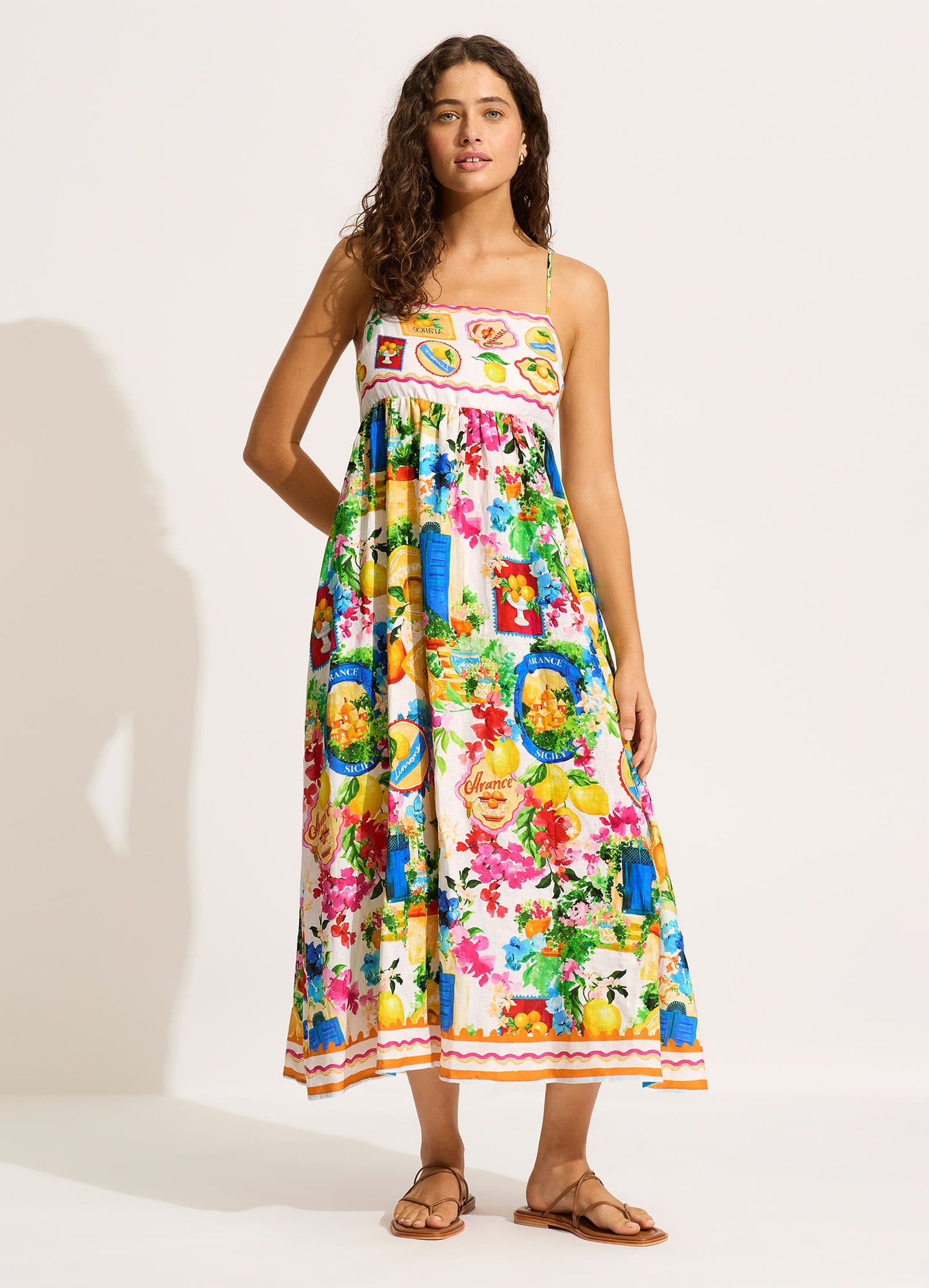 Ciao Bella Maxi Dress - White