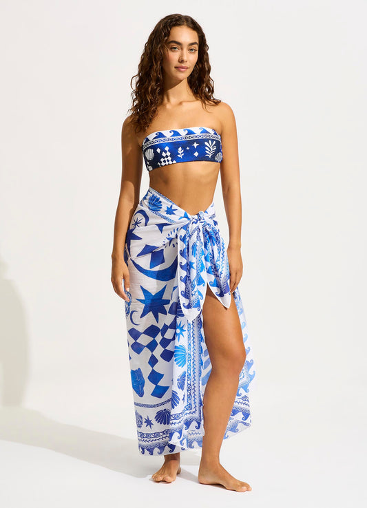  Corfu Sarong - Azure
