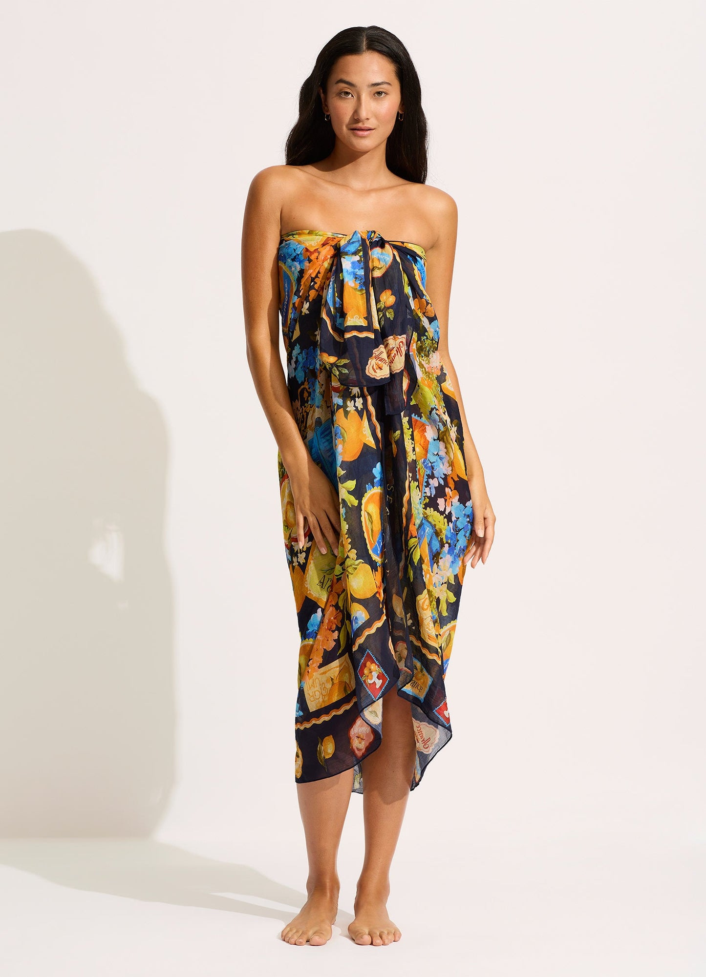  Ciao Bella Ciao Bella Sarong - True Navy