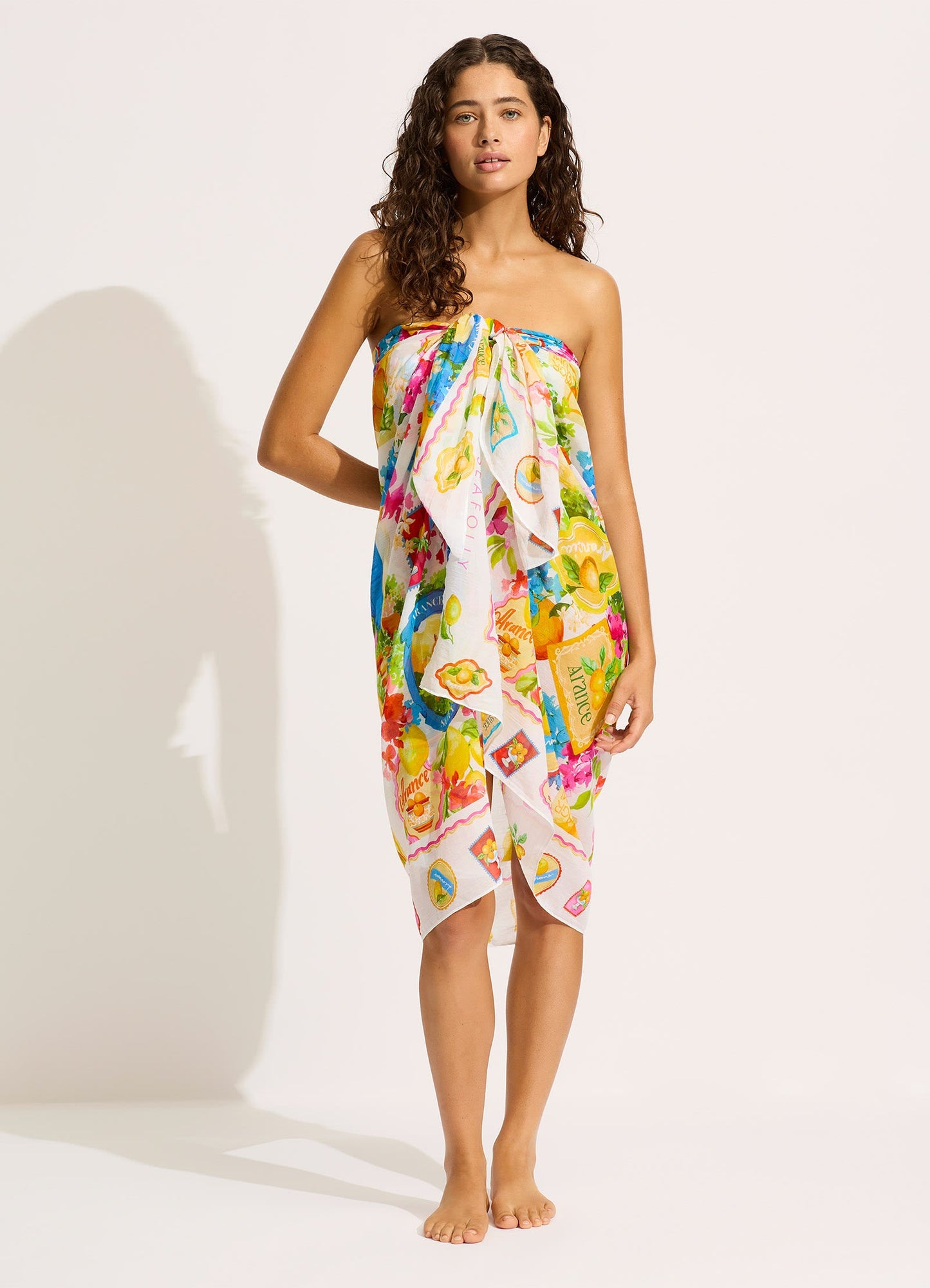  Ciao Bella Ciao Bella Sarong - White