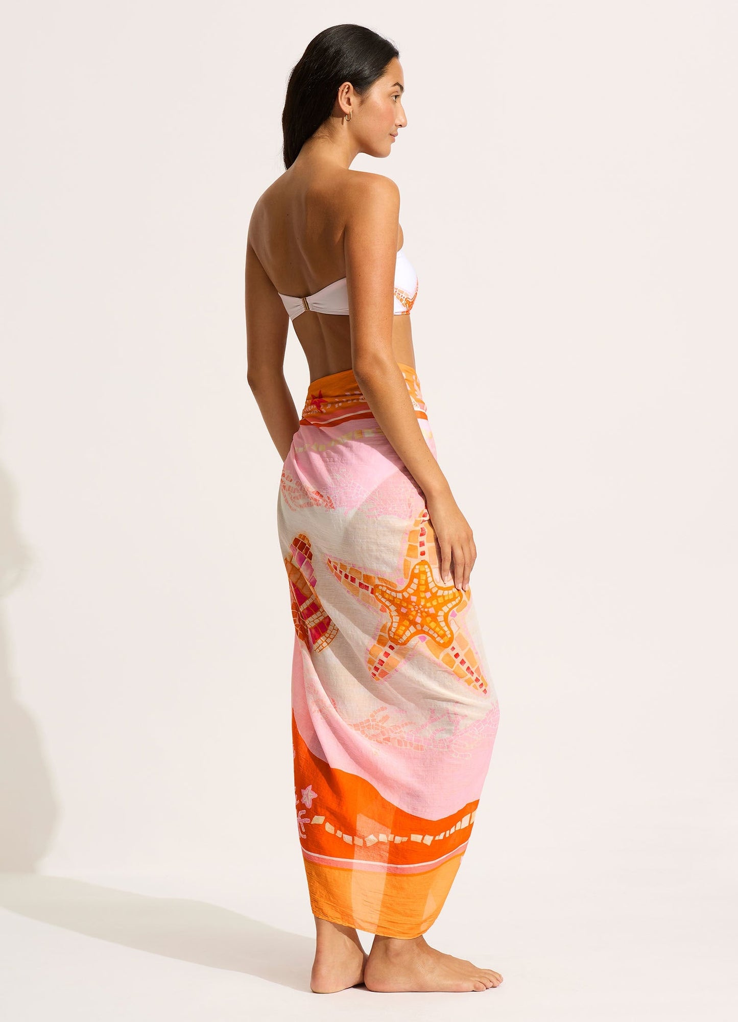  La Mer Sarong - White