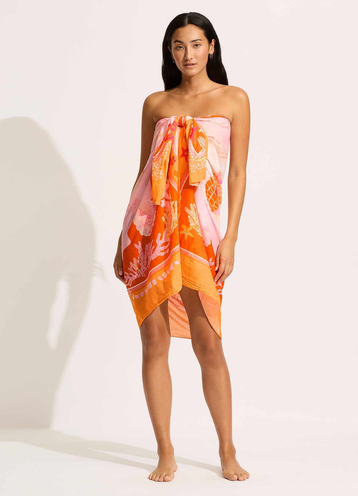  La Mer Sarong - White