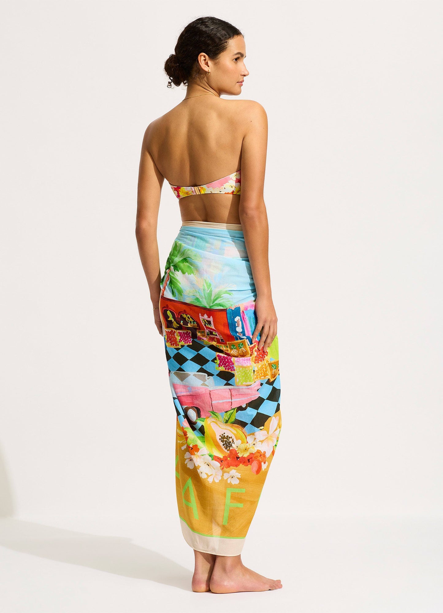  Cuba Sarong - Turquoise