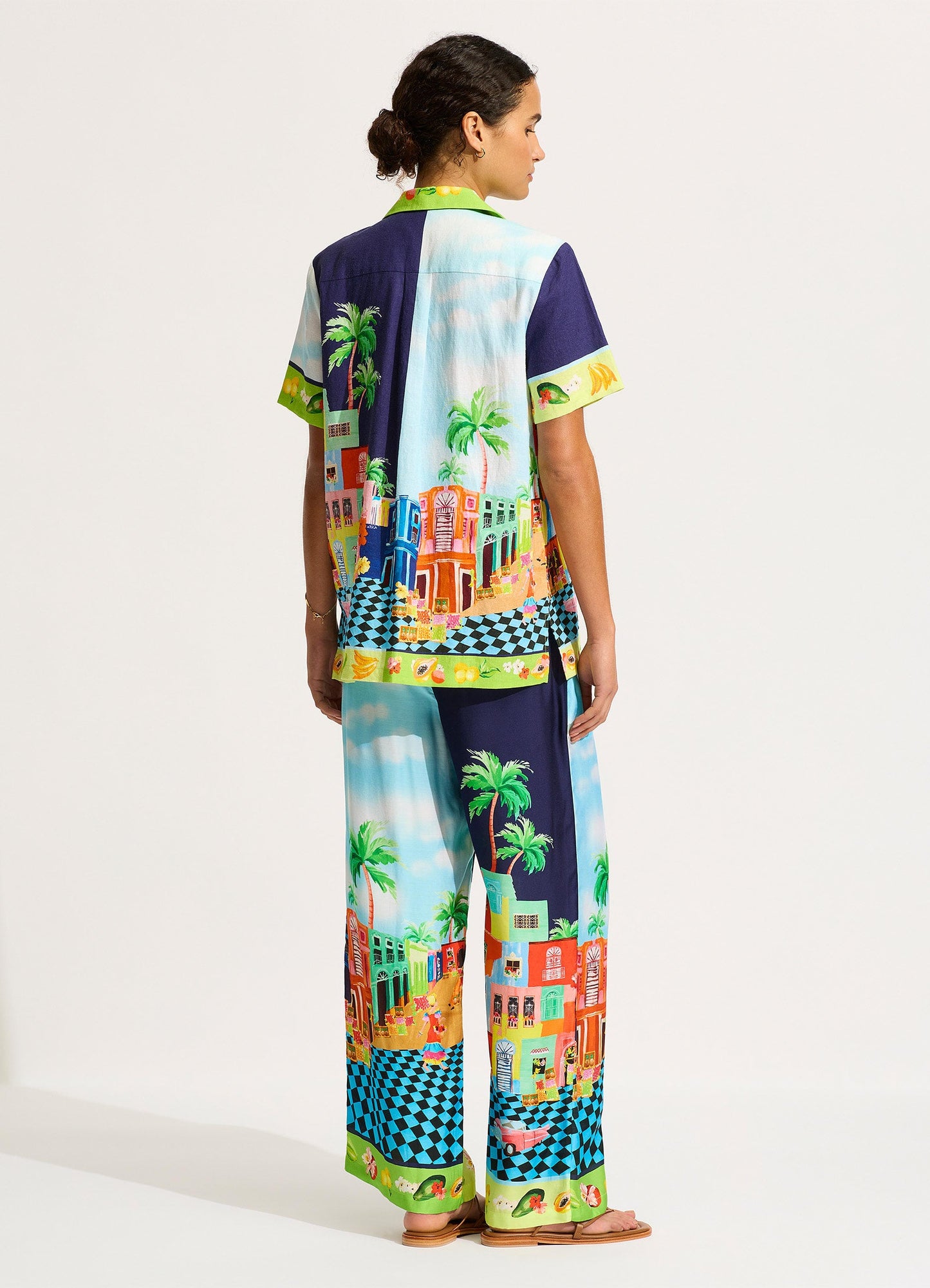  Cuba Pant - Turquoise