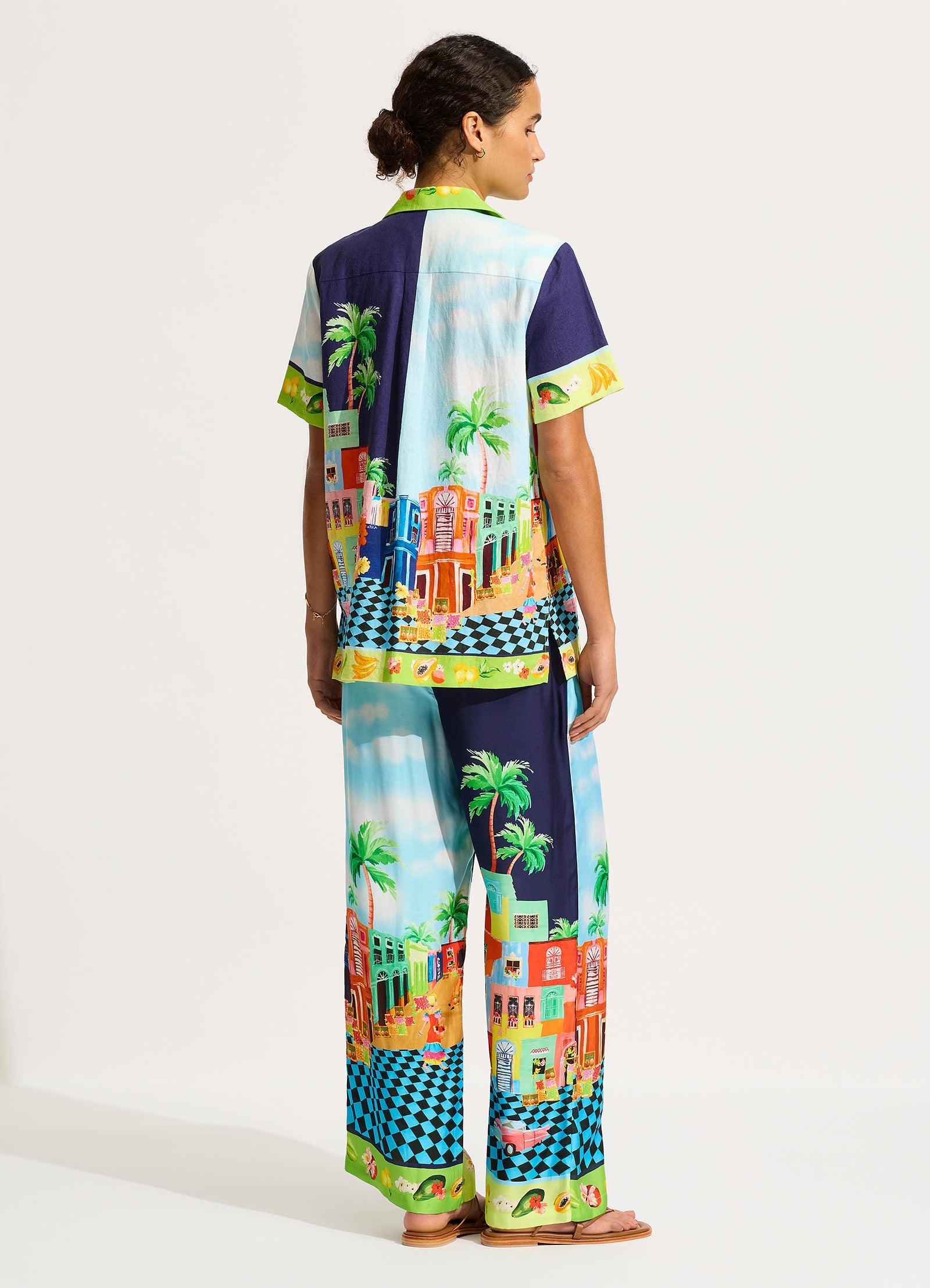 Cuba Pant - Turquoise
