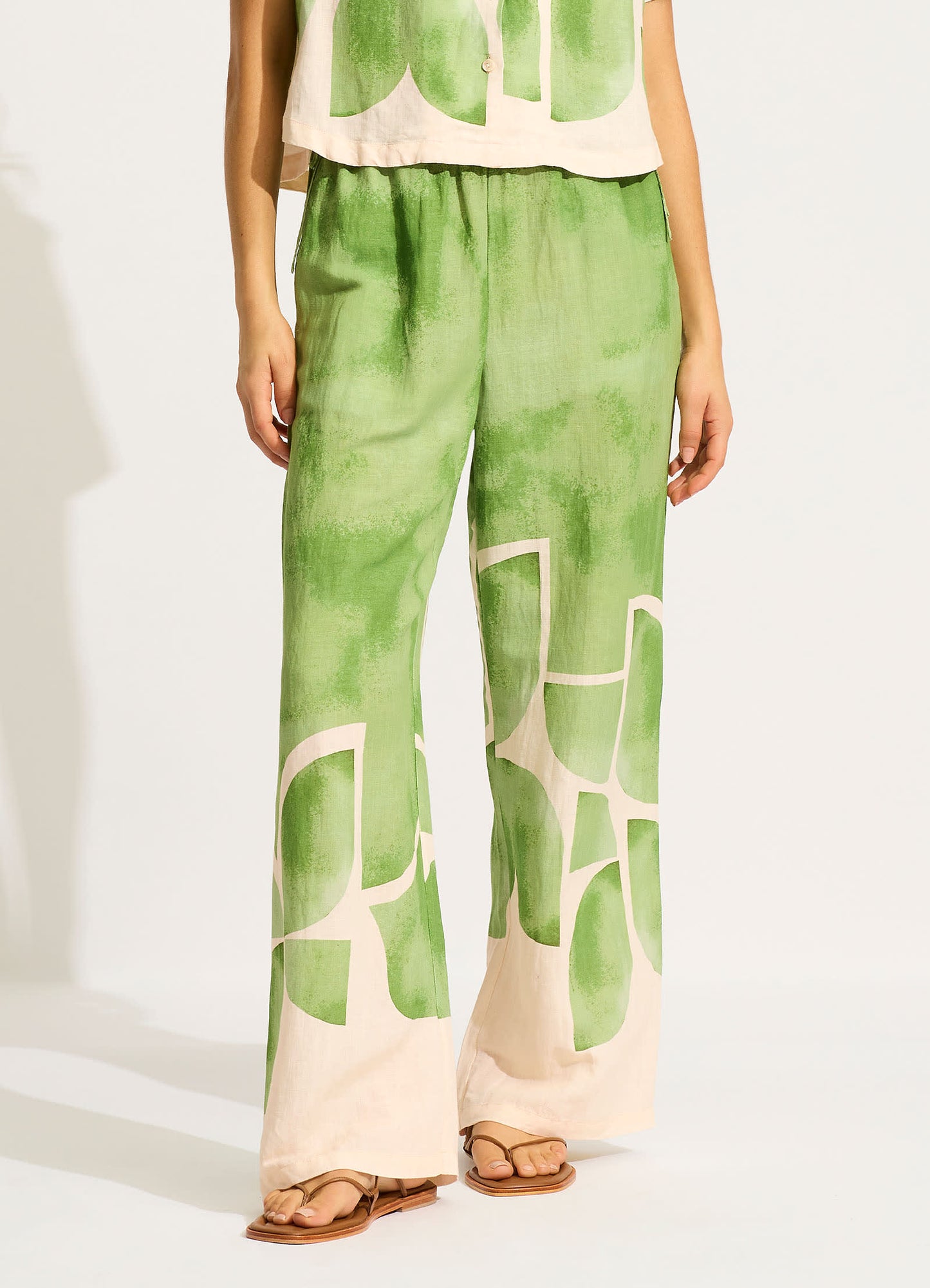  Sunray Drawstring Pant - Sage