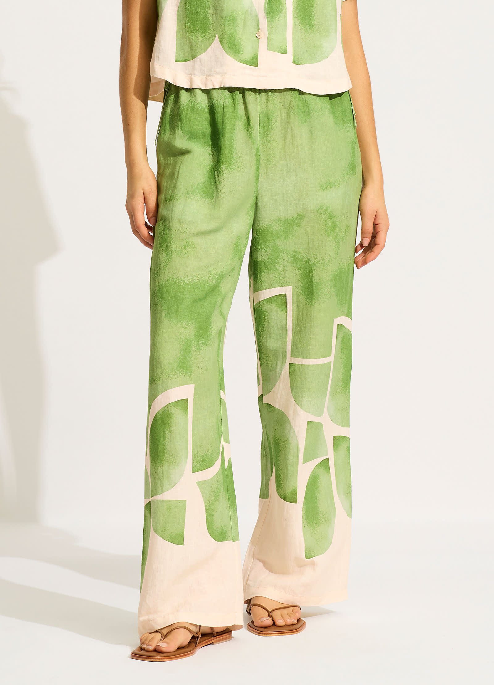 Sunray Drawstring Pant - Sage