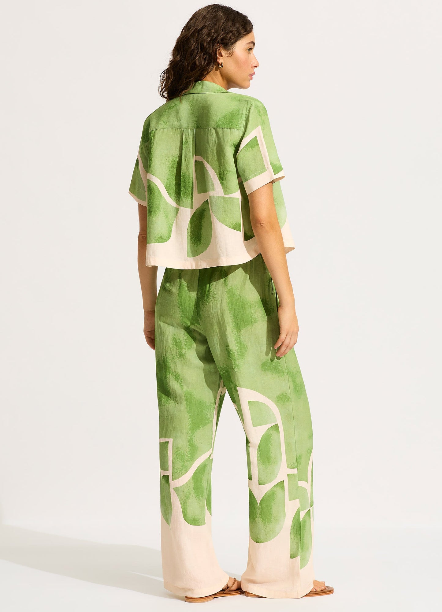  Sunray Drawstring Pant - Sage