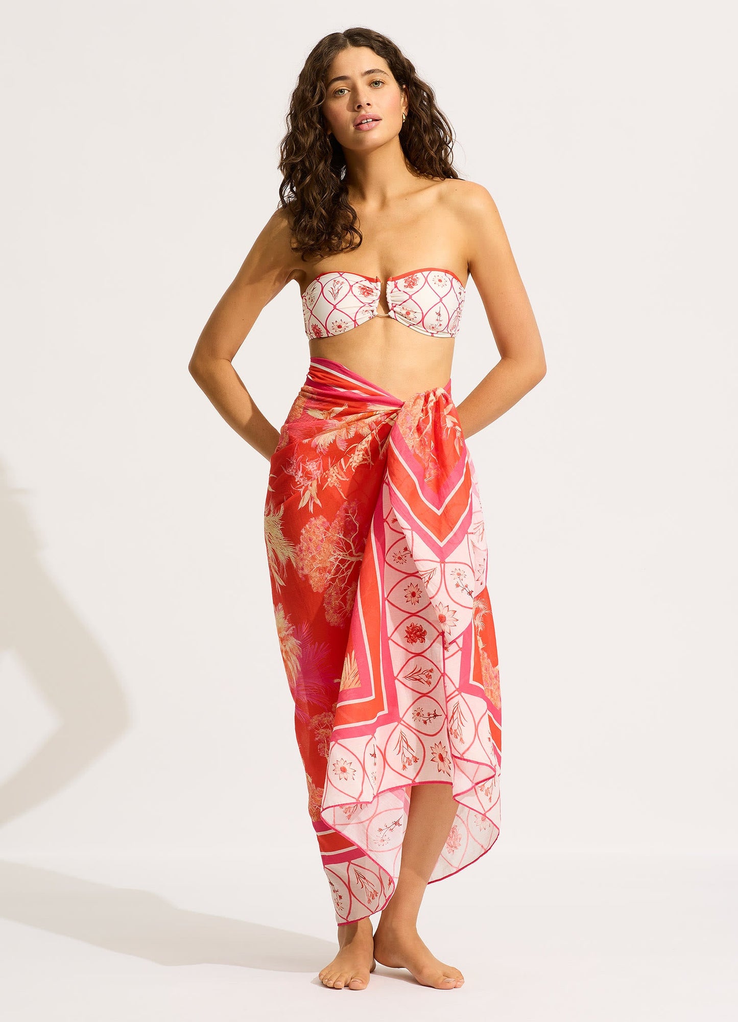 Marbella Sarong - Flame