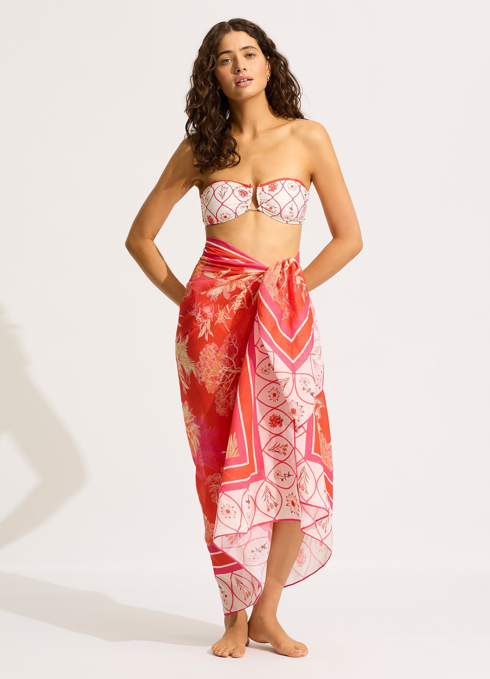  Marbella Sarong - Flame