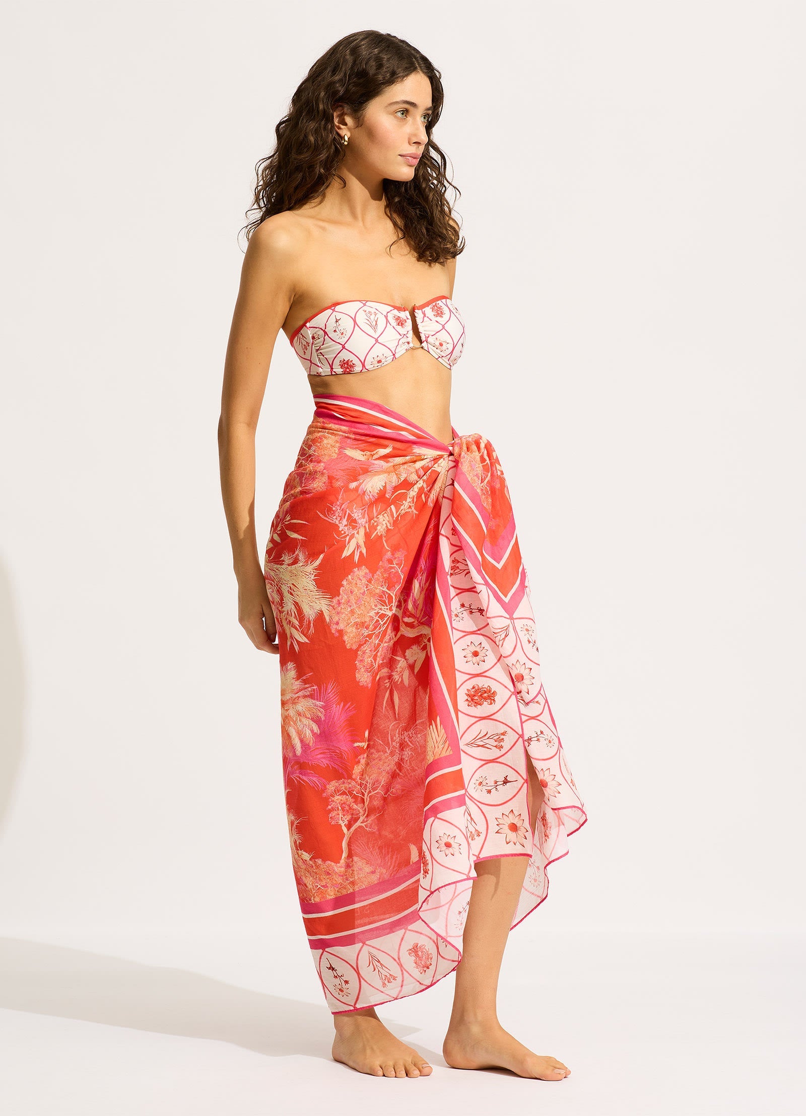  Marbella Sarong - Flame