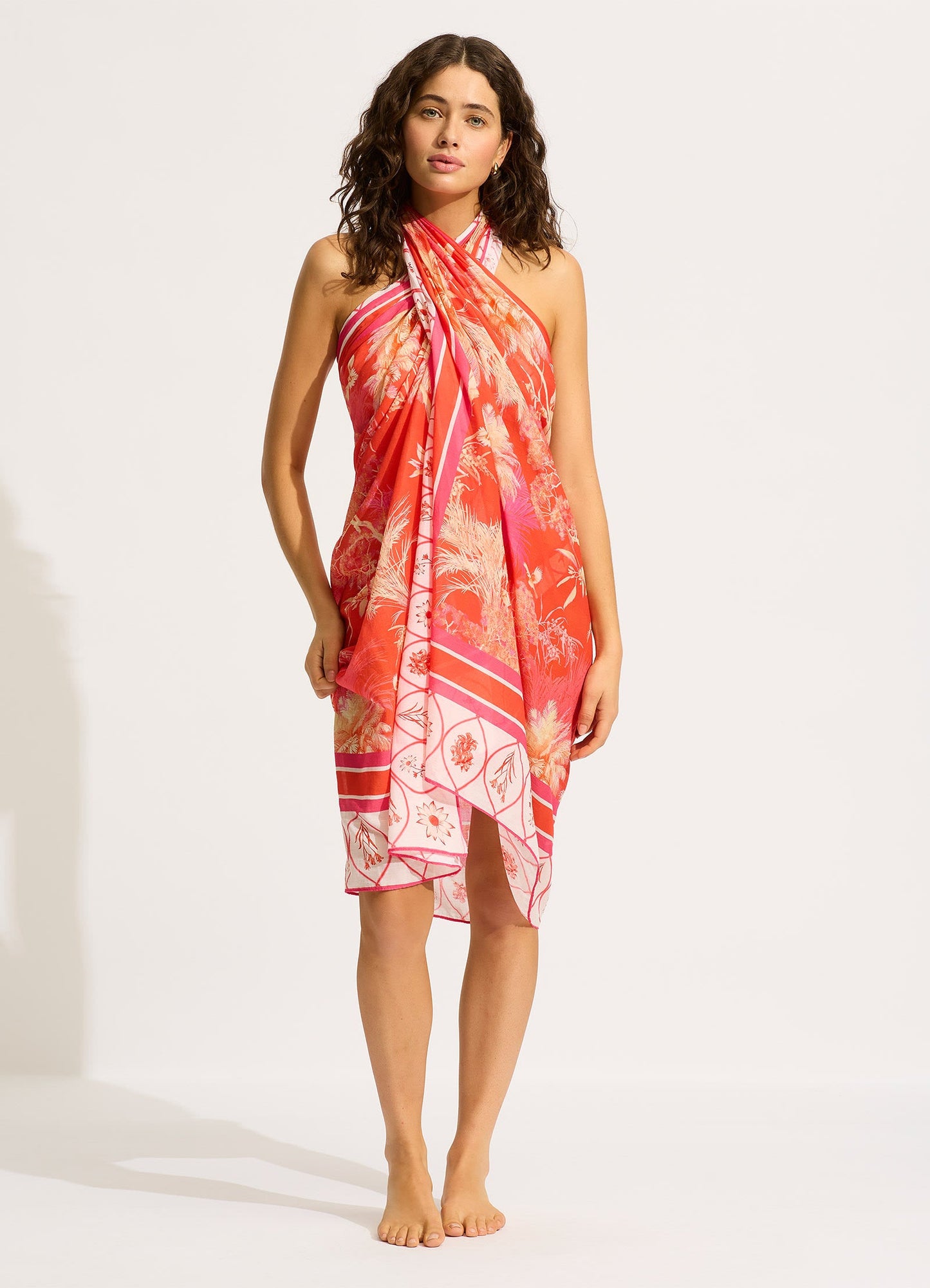  Marbella Sarong - Flame